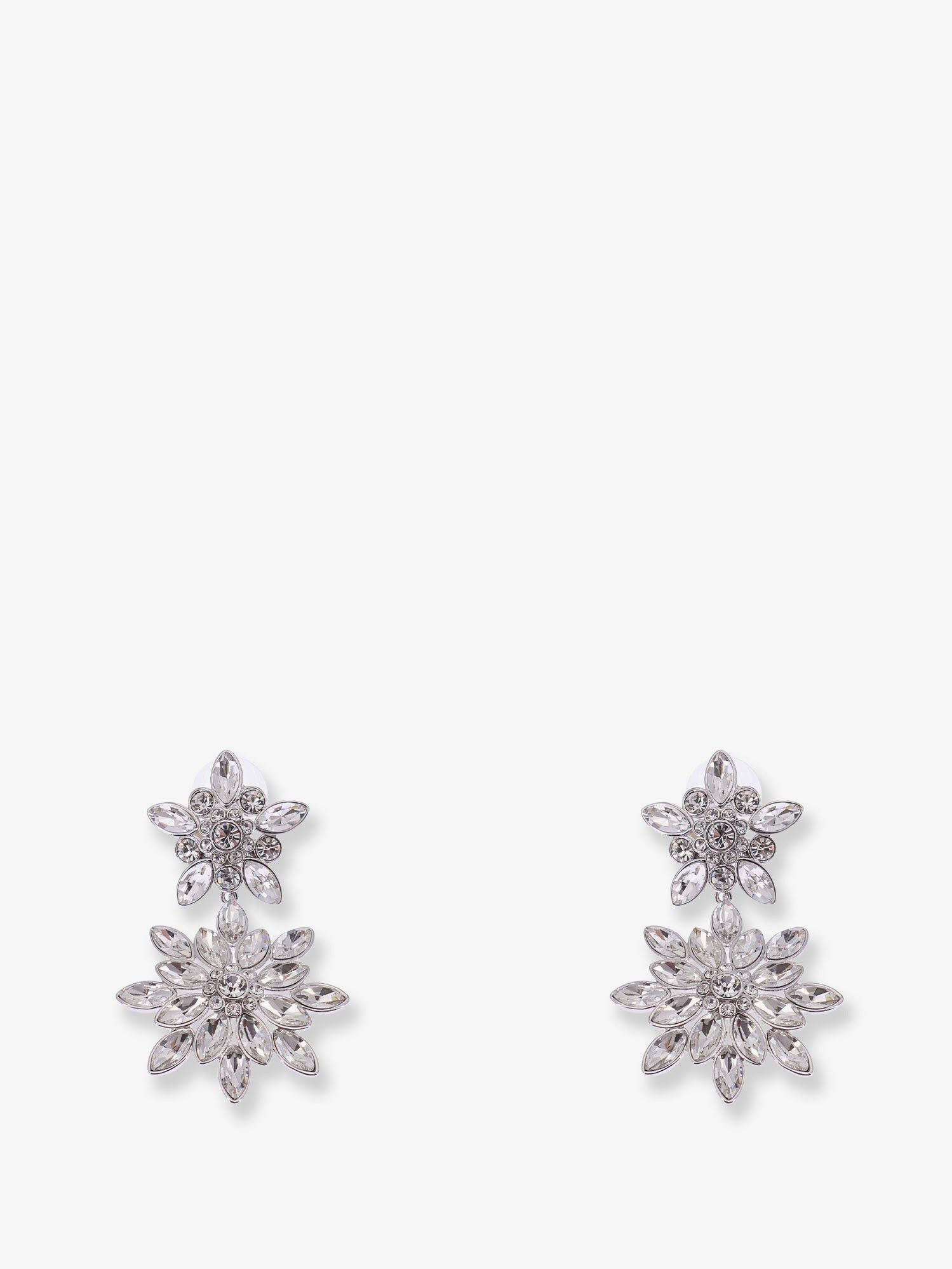 Silver Brass Earrings