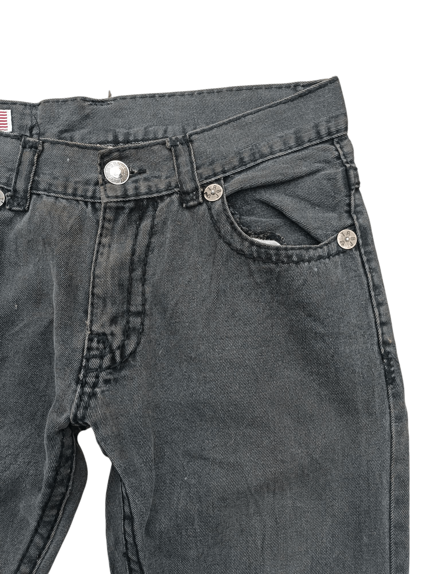 True Religion × Vintage Vintage True Religion Johnny Super T Distressed Jeans TR028 Size US 32 / EU 48 - 5 Thumbnail
