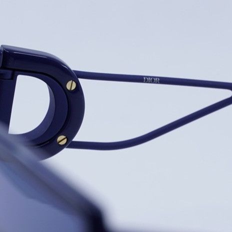 Dior Dior 30MONTAIGNE SU 30B0 Sunglasses - Blue Square Frame Size ONE SIZE - 4 Thumbnail