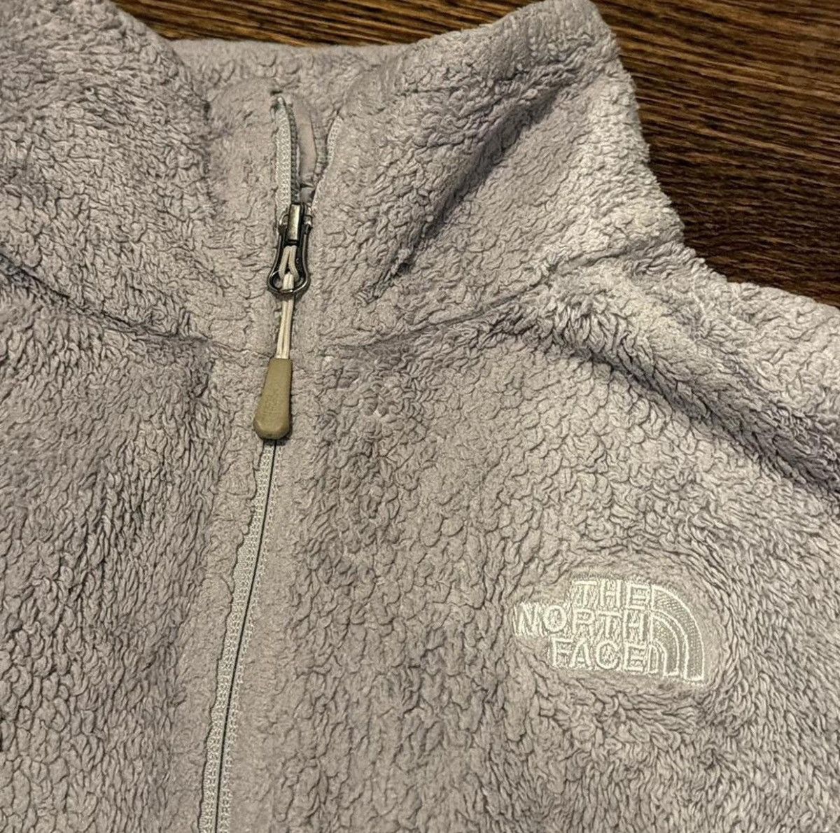 The North Face Grey North Face Zip-Up Jacket Size S / US 4 / IT 40 - 2 Thumbnail
