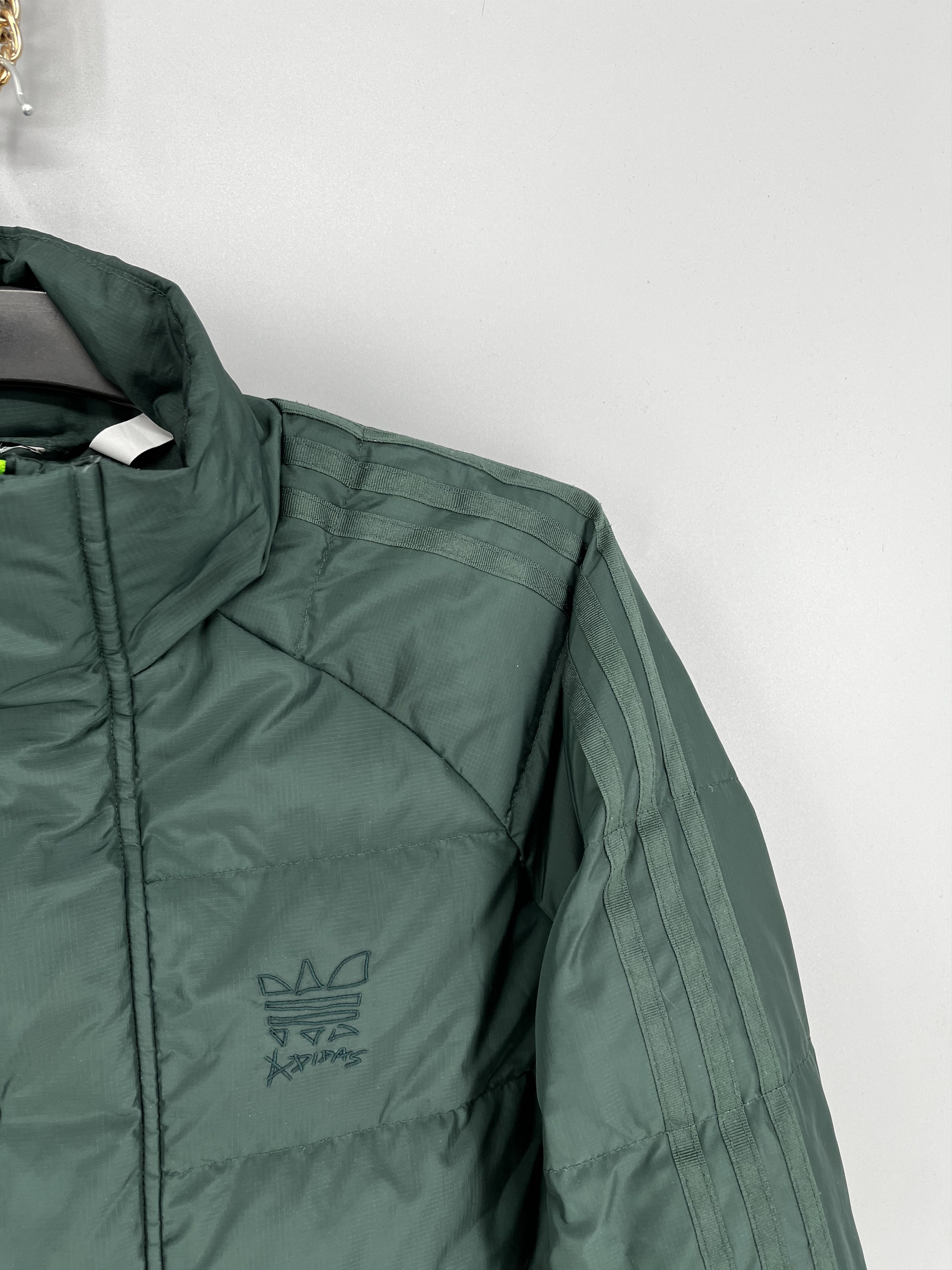 Adidas × Jeremy Scott Adidas Originals x Jeremy Scott Puffy Jacket Vintage Green Size US XS / EU 42 / 0 - 8 Thumbnail