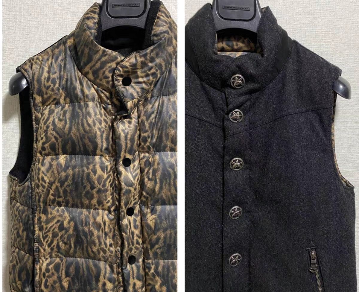 Roar roar Mainline Leopard Print Down Vest K11 Size US S / EU 44-46 / 1 - 2 Thumbnail