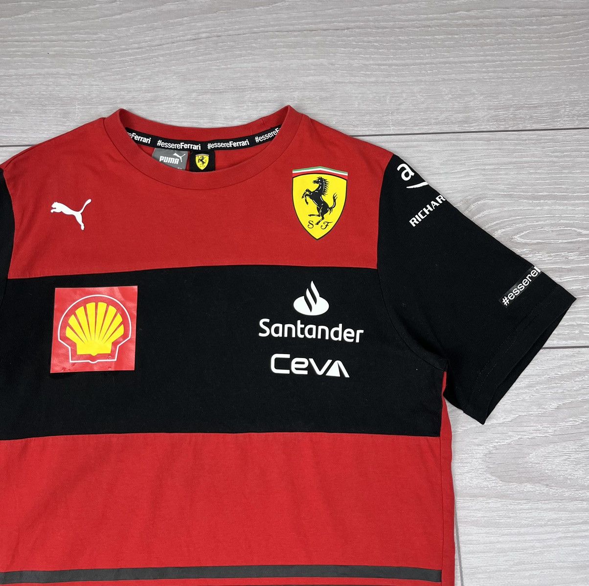 Ferrari Puma Ferrari Formula 1 Team Red T Shirt Size US S / EU 44-46 / 1 - 5 Thumbnail