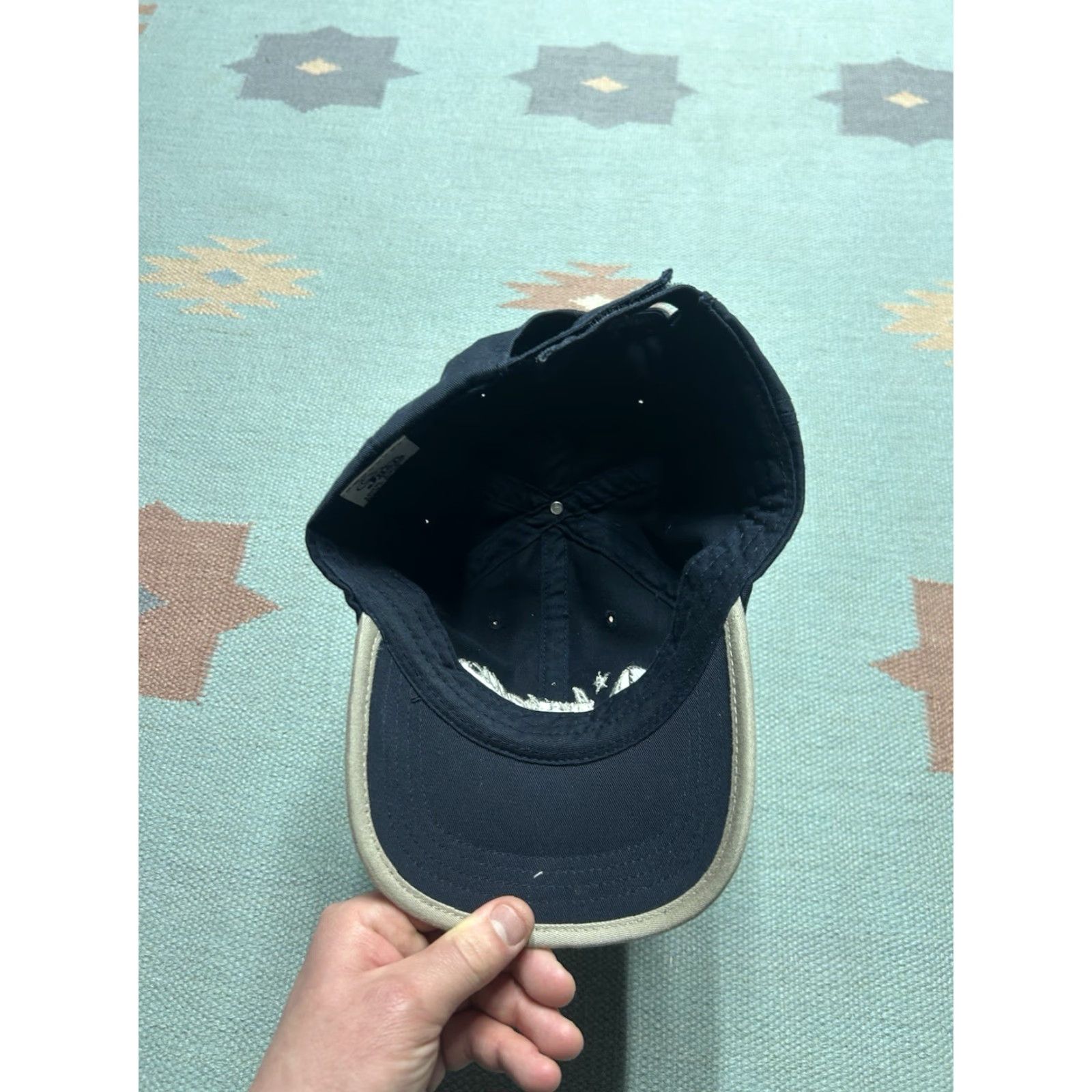 Vintage VINTAGE Unbranded Baseball Cap Hat Men Adjustable Blue Mackinac Island Michigan Boat Embroidered Cap Size ONE SIZE - 5 Thumbnail