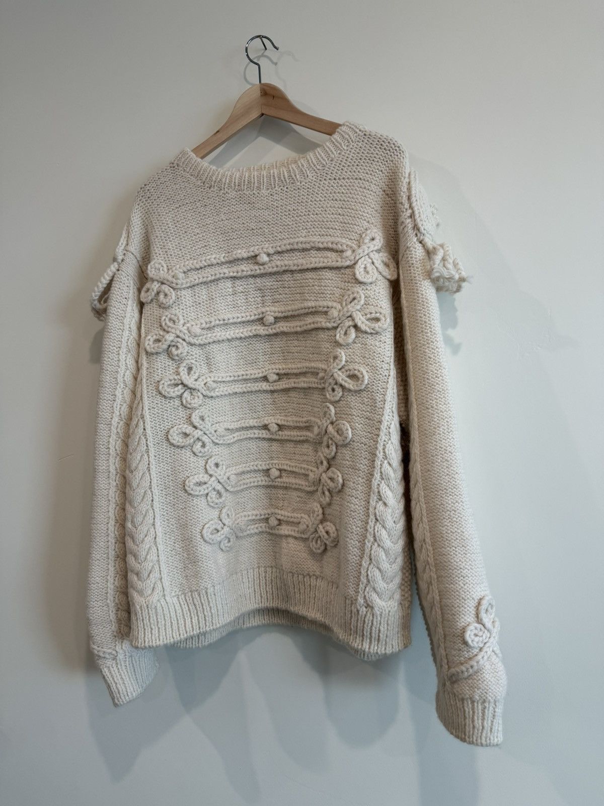 Kapital Kapital wool hand knit Napoleon sweater Size US XL / EU 56 / 4 - 3 Thumbnail
