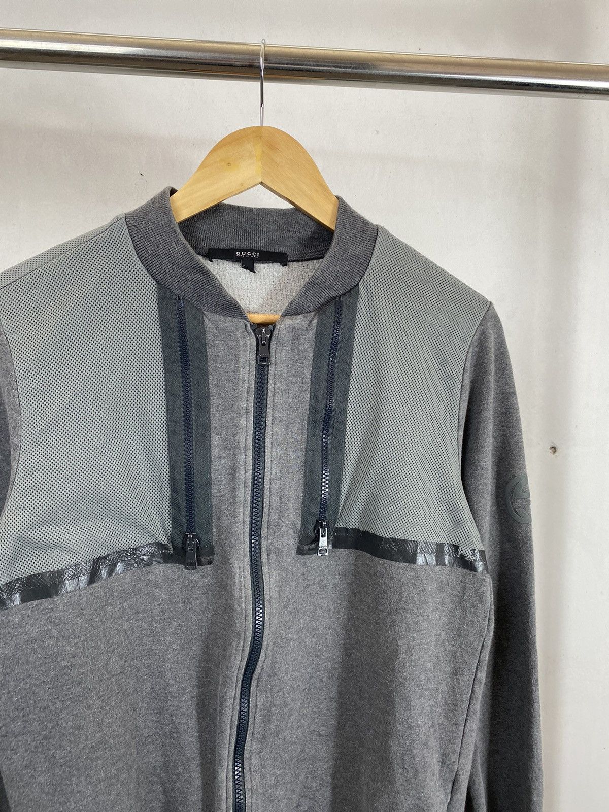 Gucci Gucci Technical Panel Zip-Up Sweatshirt Size US S / EU 44-46 / 1 - 2 Thumbnail