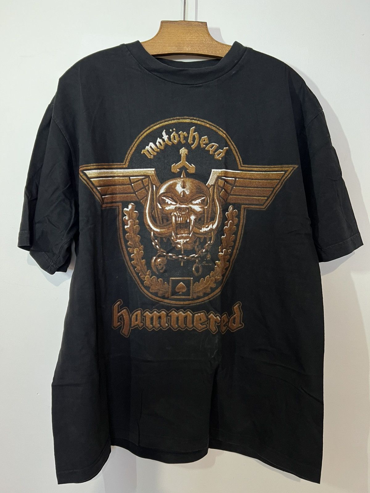 Band Tees Motörhead hammered vintage early 00s shirt Size US L / EU 52-54 / 3 - 1 Thumbnail