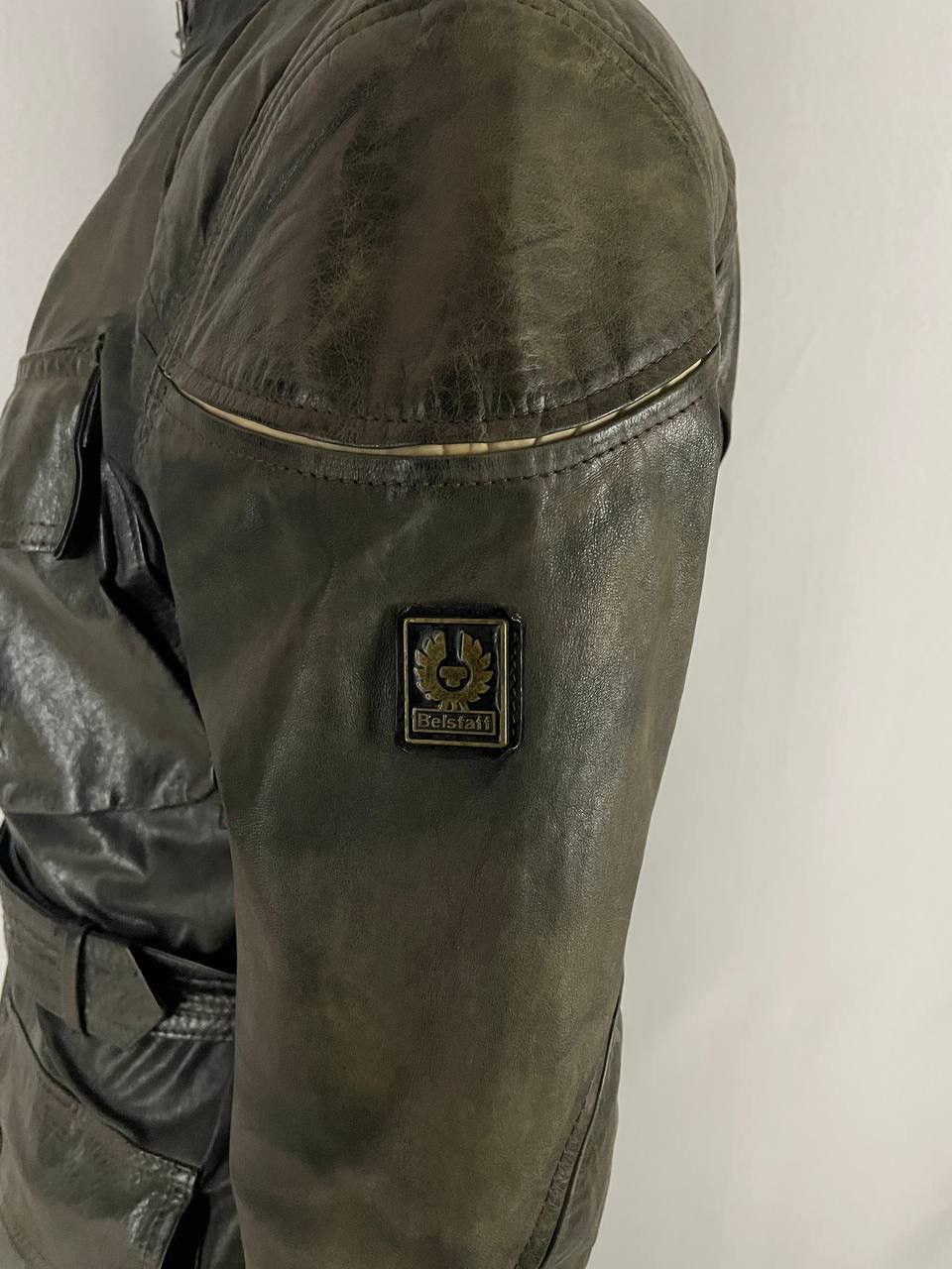 Belstaff Belstaff Leather Biker Jacket Size US XL / EU 56 / 4 - 7 Thumbnail