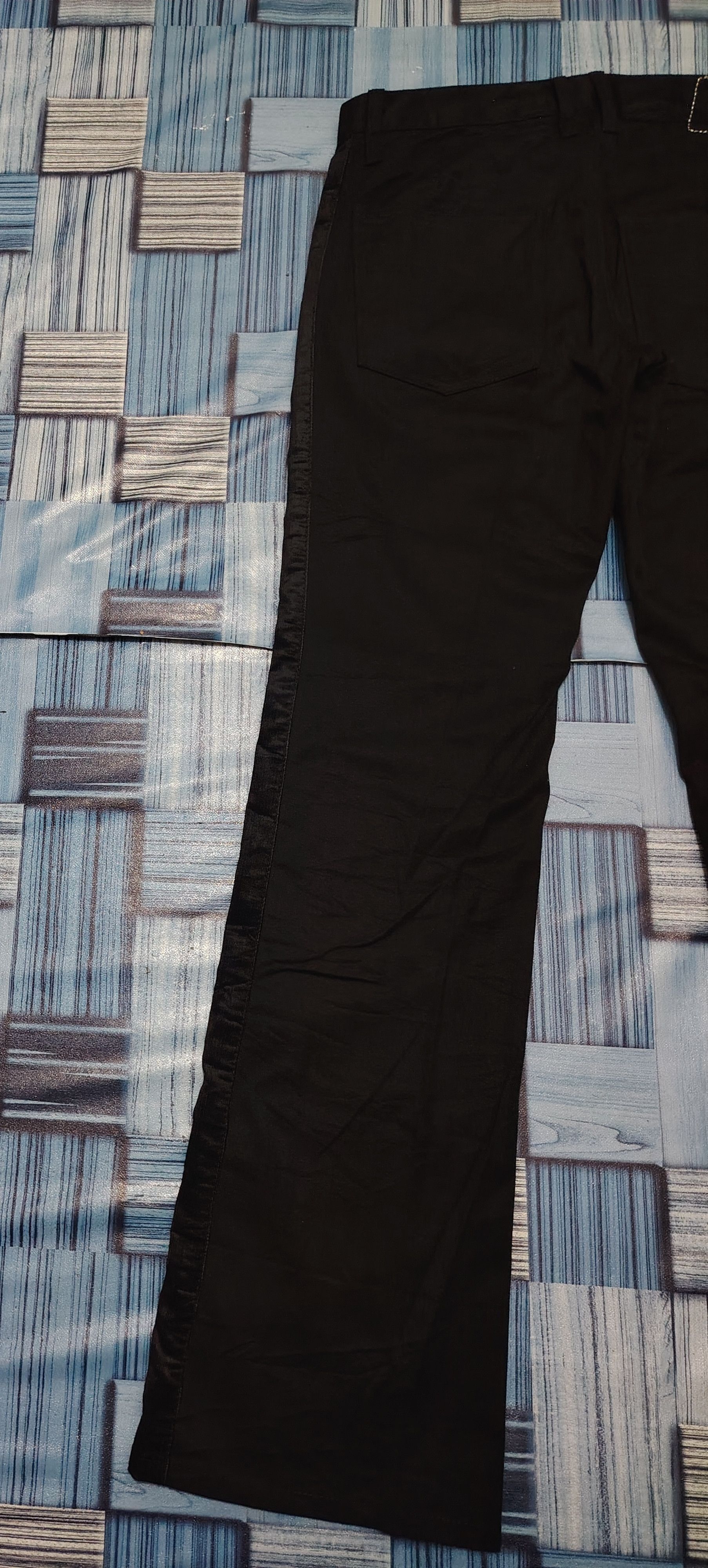 Morgan Homme Japanese Morgan Homme Lining Corduroy Black Pants Size US 31 - 13 Thumbnail