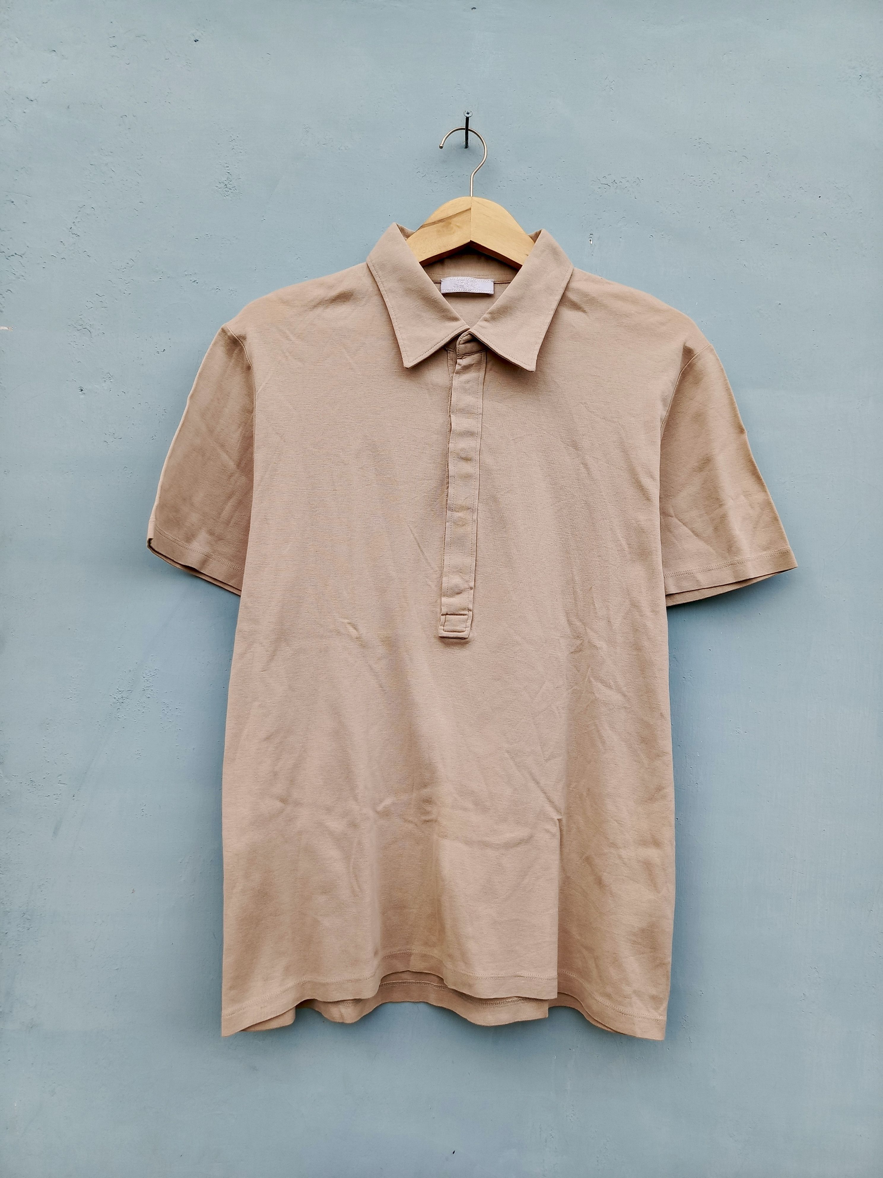 image of Prada Poloshirt in Cream, Men's (Size 2XL)
