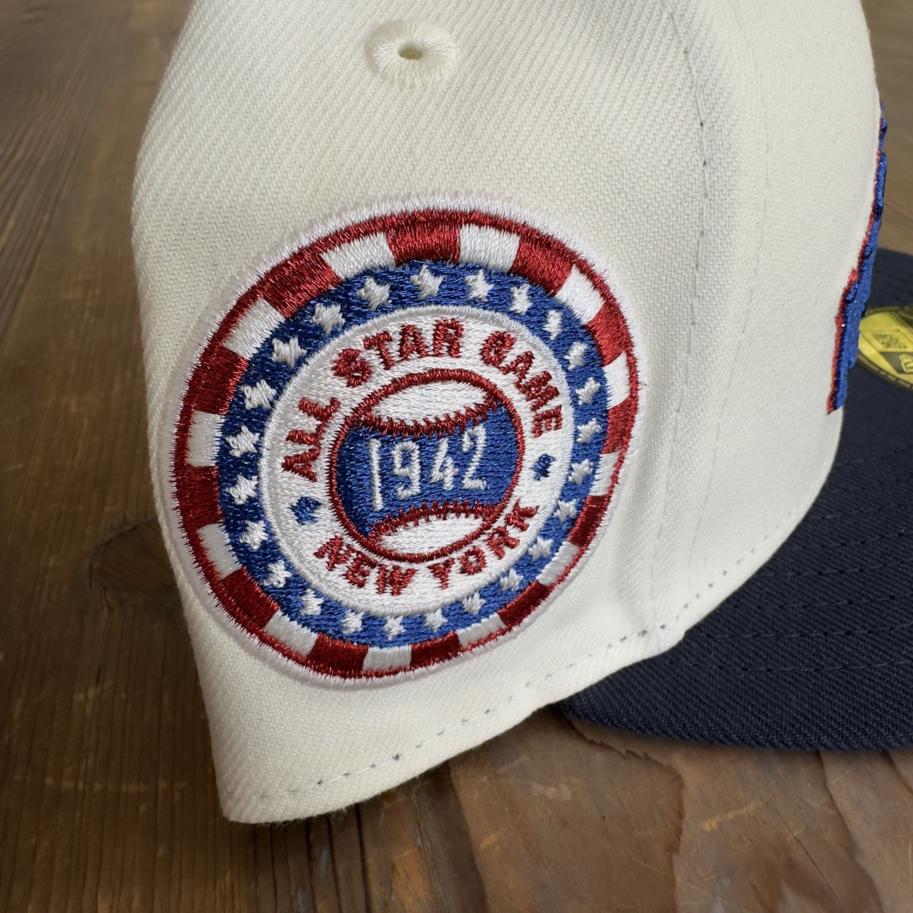 New Era New York Mets New Era 59Fifty 1942 ASG White/Blue 7 3/8" Size ONE SIZE - 4 Thumbnail