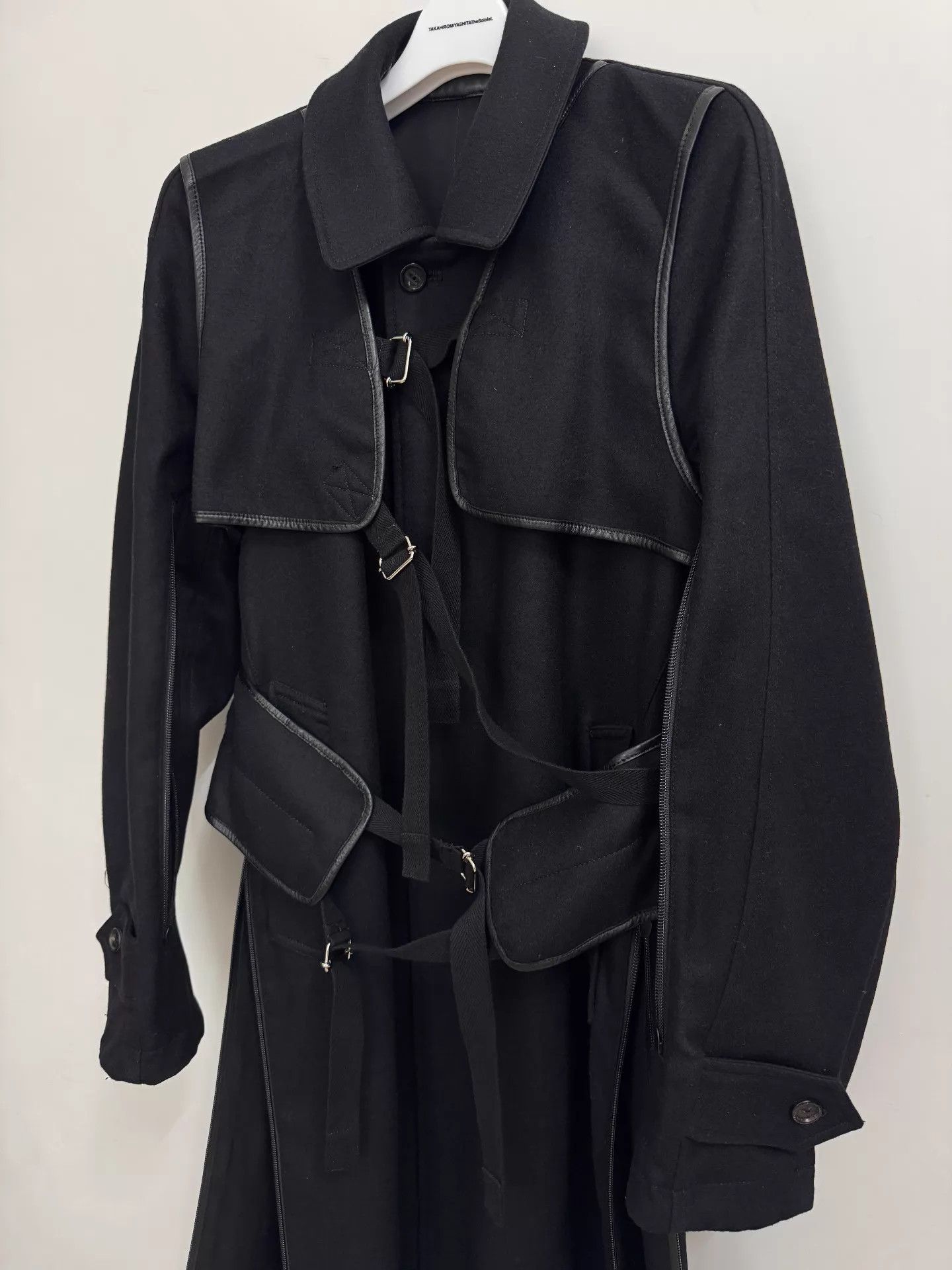 Takahiromiyashita The Soloist. TAKAHIROMIYASHITA reversible long coat 44 Size M / US 6-8 / IT 42-44 - 7 Thumbnail