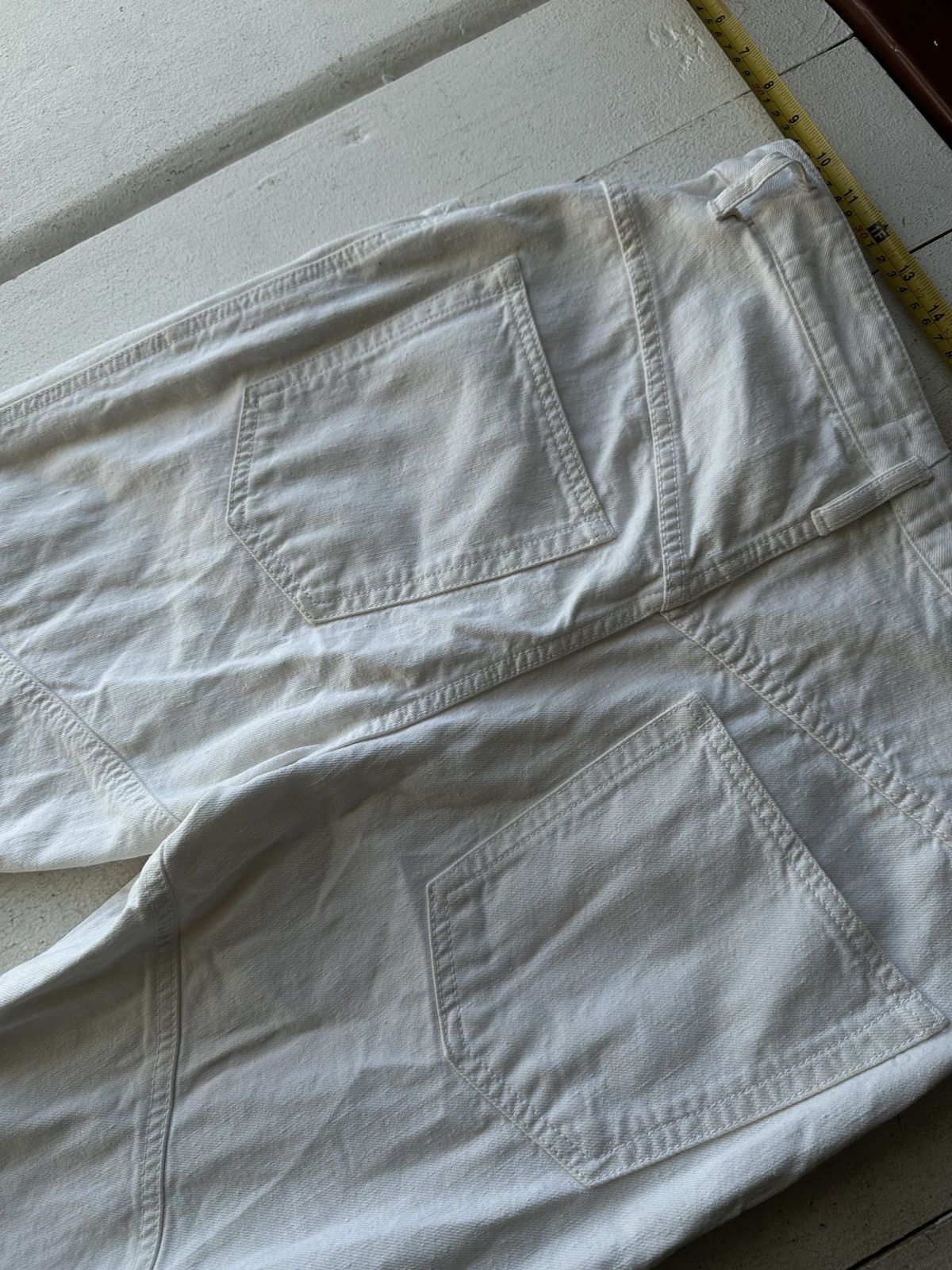 Isabel Marant 🚨 ISABEL MARANT WHITE WOMEN JEANS PANTS LUXURY Size 28" / US 6 / IT 42 - 16 Thumbnail
