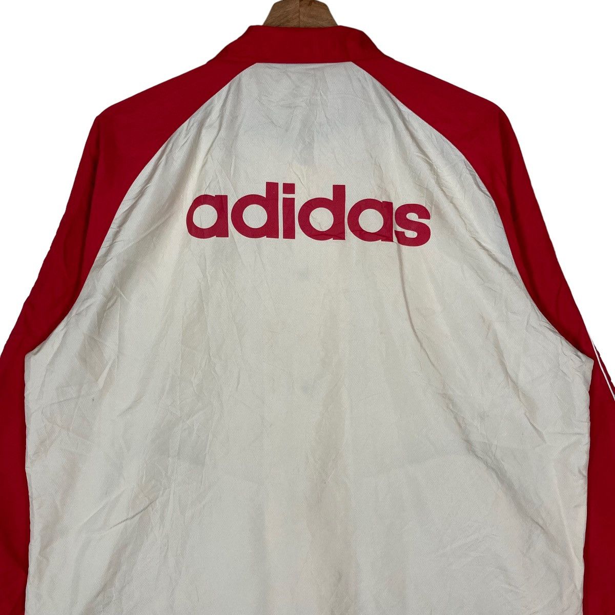 Adidas Adidas Mini Logo Two Tone Snap Button Jacket Size US S / EU 44-46 / 1 - 7 Thumbnail