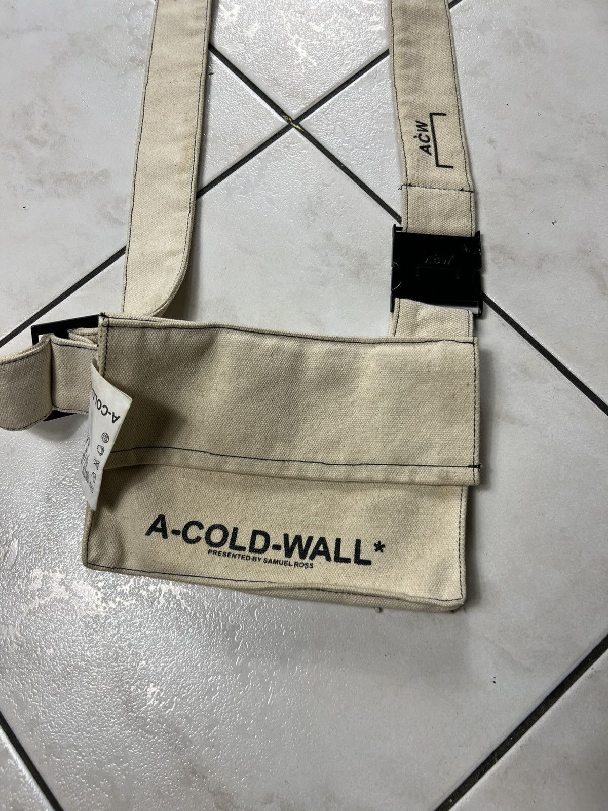 A-COLD-WALL* A-Cold-Wall* utility crossbody shoulder bag army Samuel Ross Size ONE SIZE - 2 Thumbnail