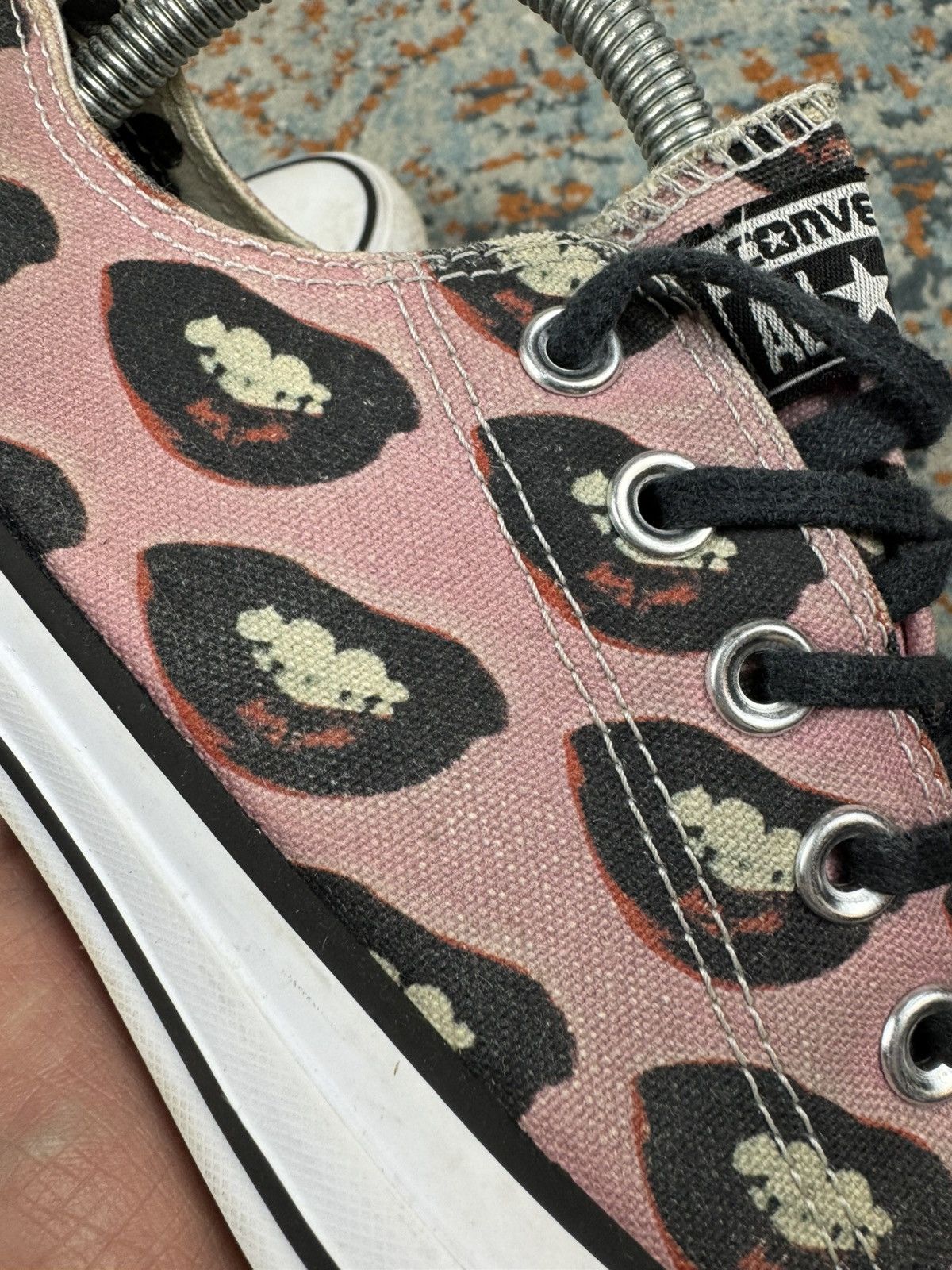 Converse Rare Vintage y2k Converse X Andy Warhol all-star chuck low Size US 7 / IT 37 - 11 Thumbnail
