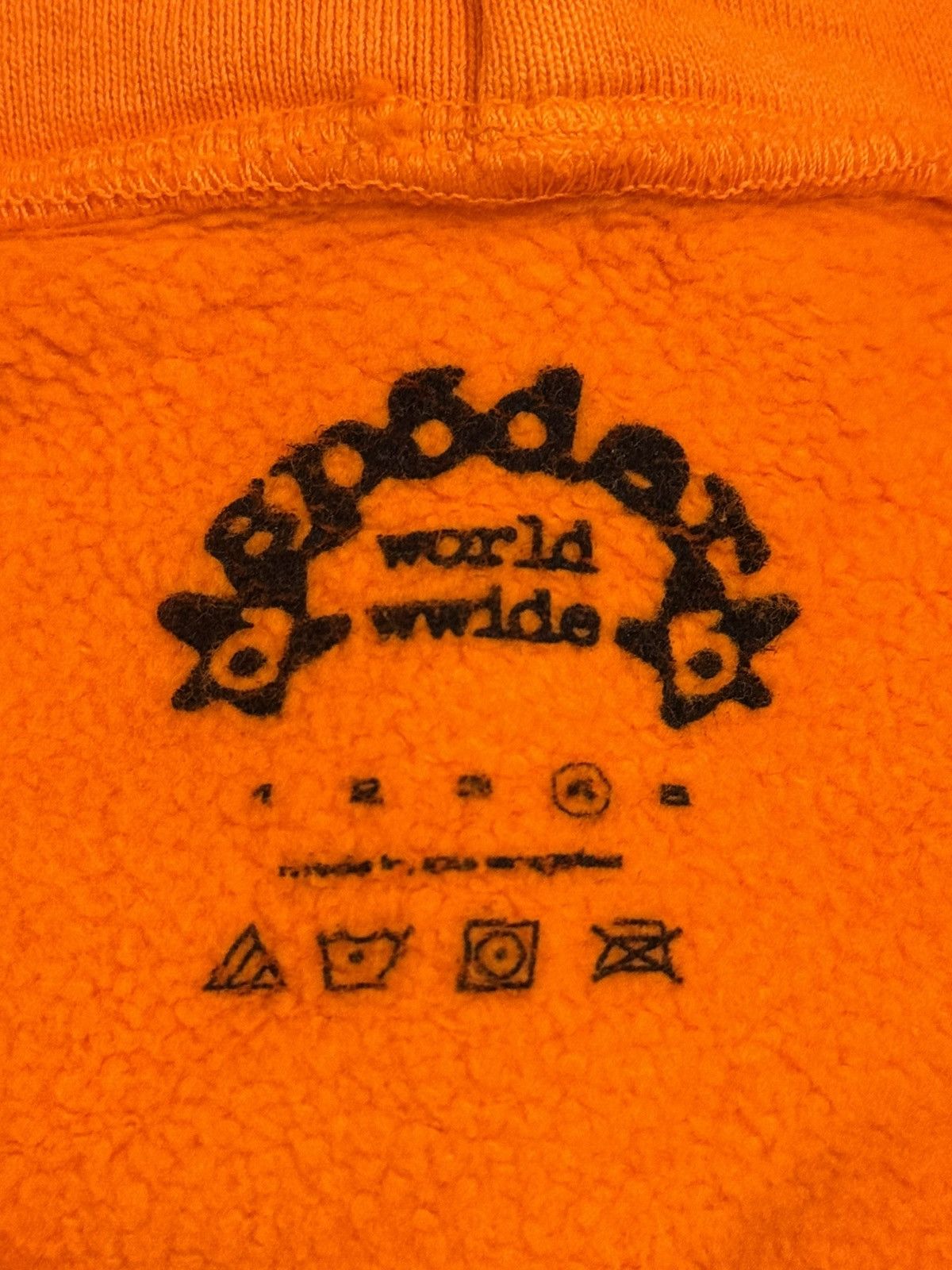 Sp5der Sp5der Orange Beluga Hoodie Size US XL / EU 56 / 4 - 5 Thumbnail
