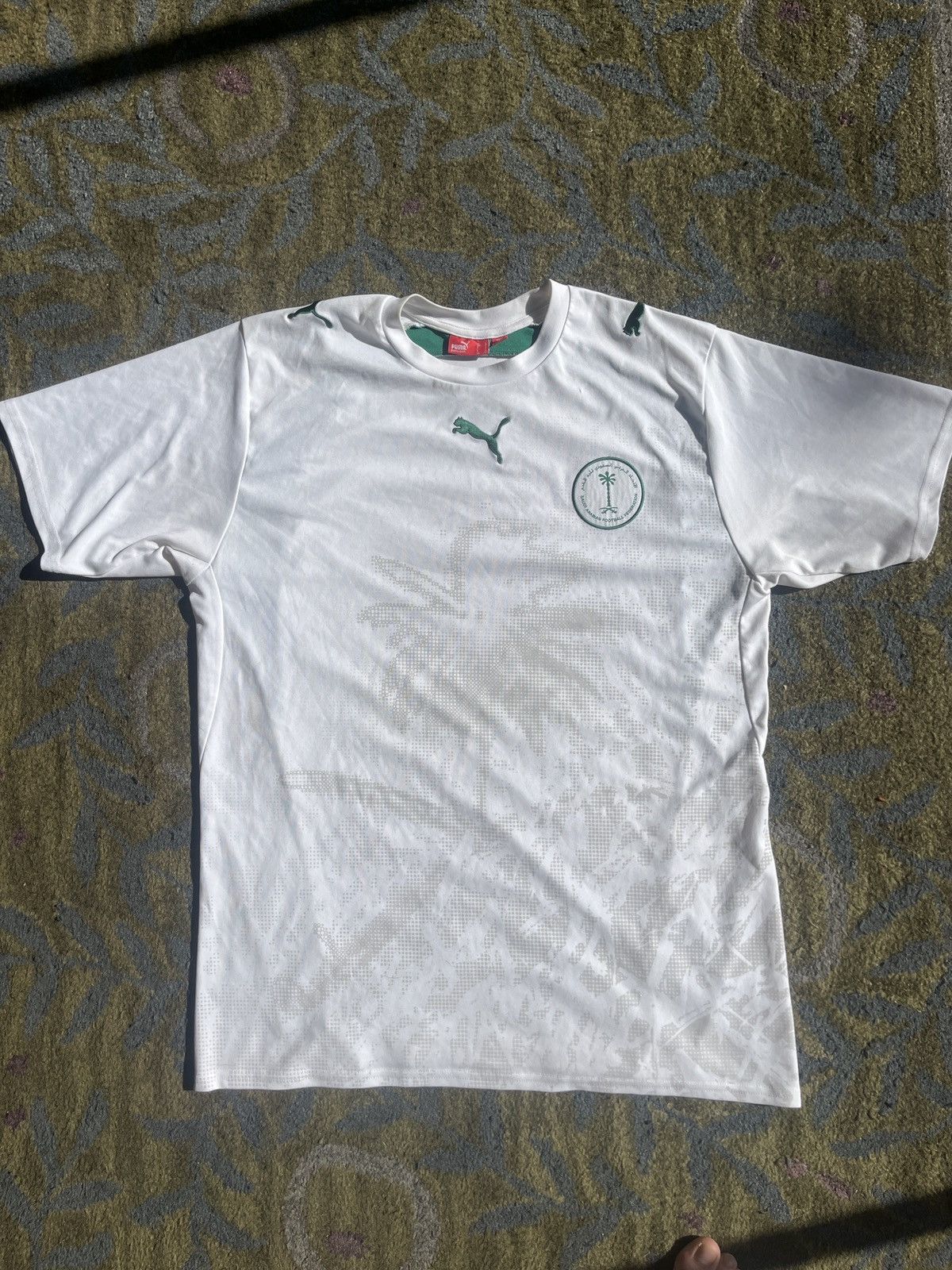 Puma × Vintage Puma Saudi Arabia Soccer Jersey | Grailed