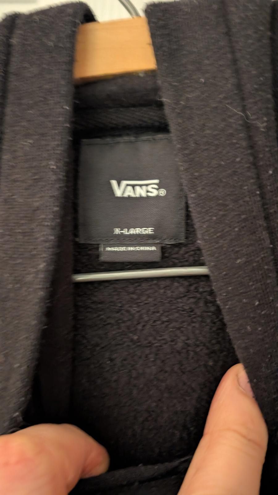 Vans Vans Authentic Old Skool Hoodie Black Checker Logo woman XL Size XL / US 12-14 / IT 48-50 - 8 Thumbnail