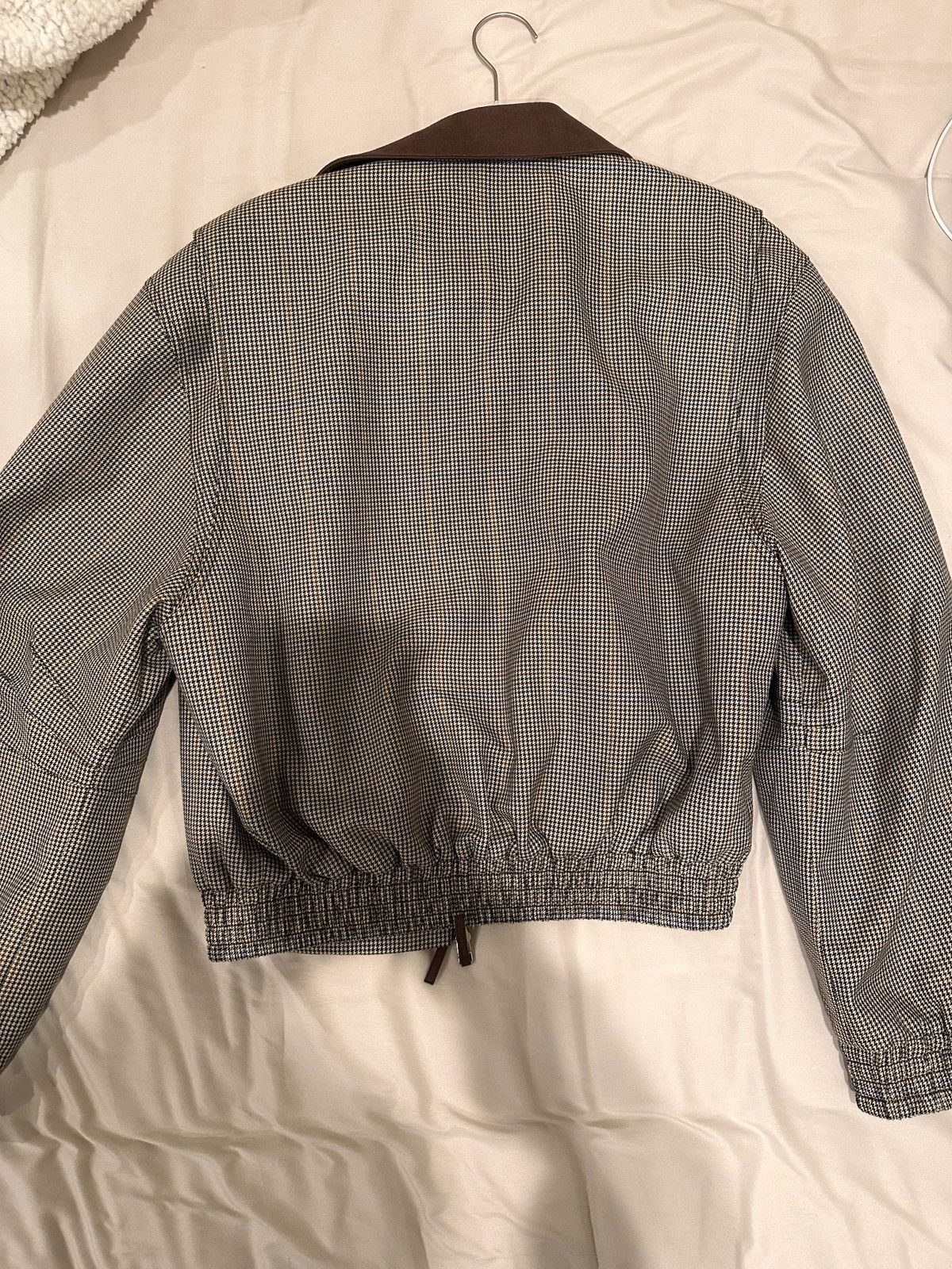 Other TriniteStudio Glen Check Double Zipper Bomber Jacket Size M / US 6-8 / IT 42-44 - 5 Thumbnail