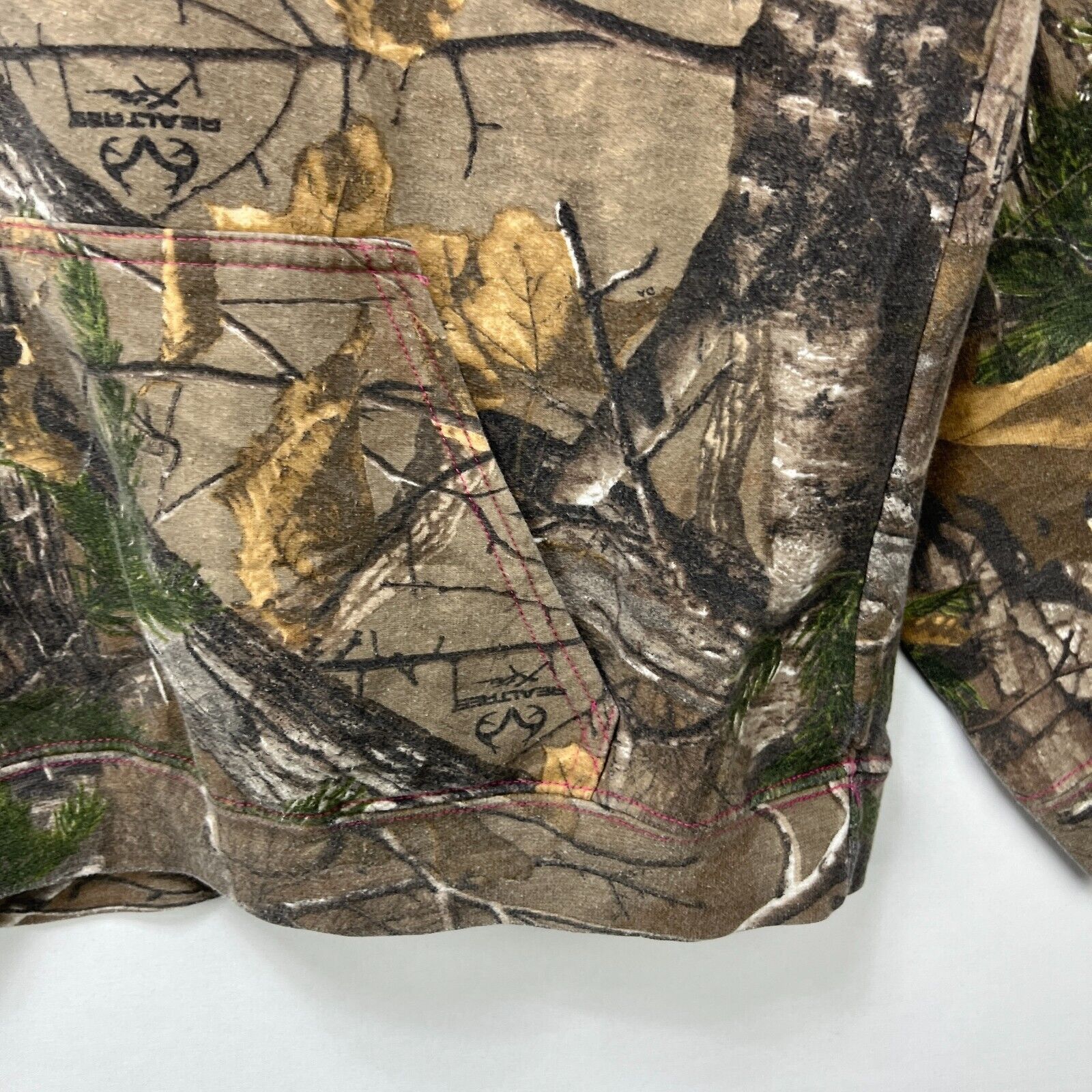 Realtree × Vintage Vintage Y2K Realtree Camo Hoodie Women's Large Size L / US 10 / IT 46 - 4 Thumbnail