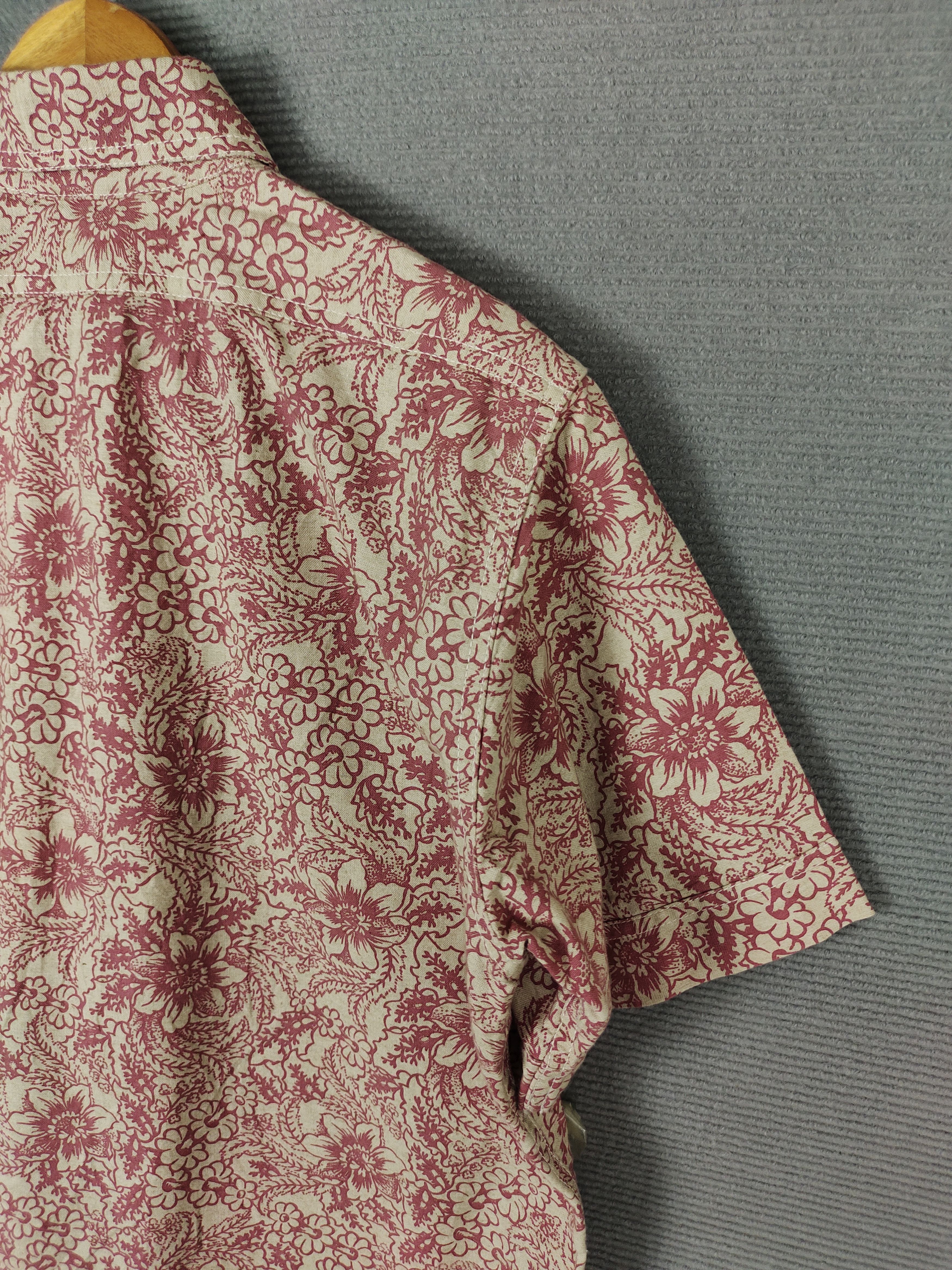 Nanamica × The North Face Purple Label The North Face Purple Label Nanamica Flower Printed Shirt Size US L / EU 52-54 / 3 - 9 Thumbnail