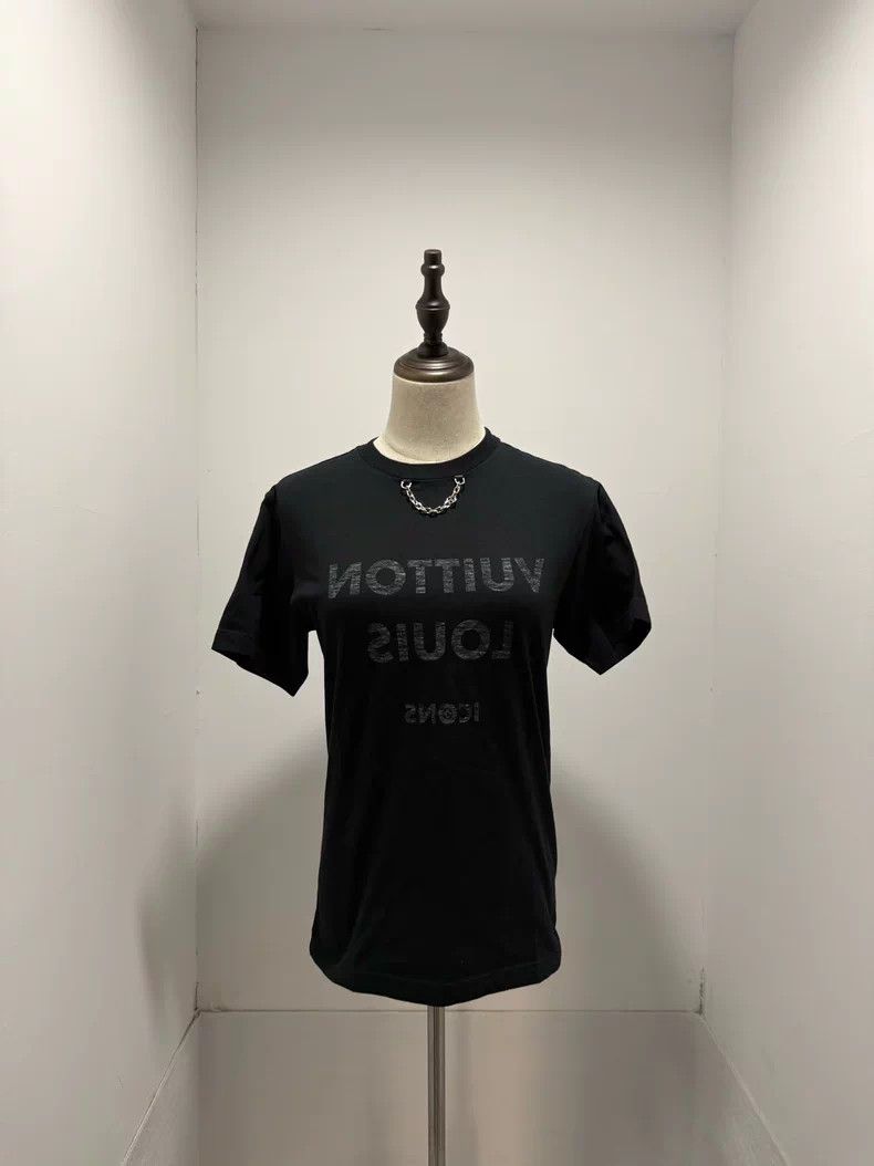 Louis Vuitton Chain Logo Short Sleeve Tee