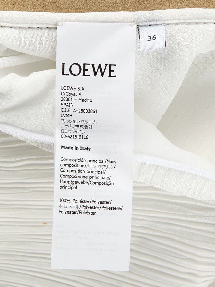 Loewe LOEWE A asymmetrical pleated skirt Size 24" / US 00 / IT 34 - 6 Thumbnail