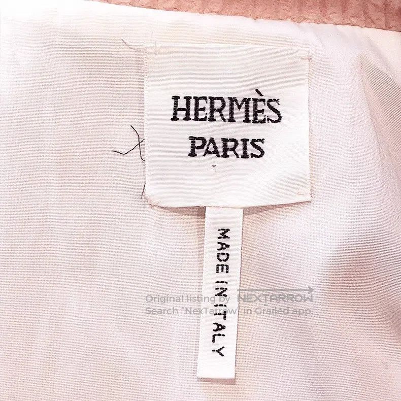 Hermes Hermes Watermelon pink cape-style calfskin leather jacket Size XS / US 0-2 / IT 36-38 - 7 Thumbnail
