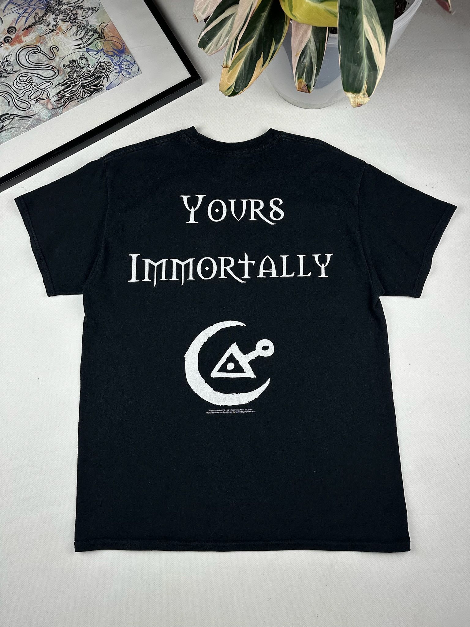 Band Tees Vintage Y2k Cradle of Filth Black Metal Band Tee Hype Rare Size US L / EU 52-54 / 3 - 4 Thumbnail