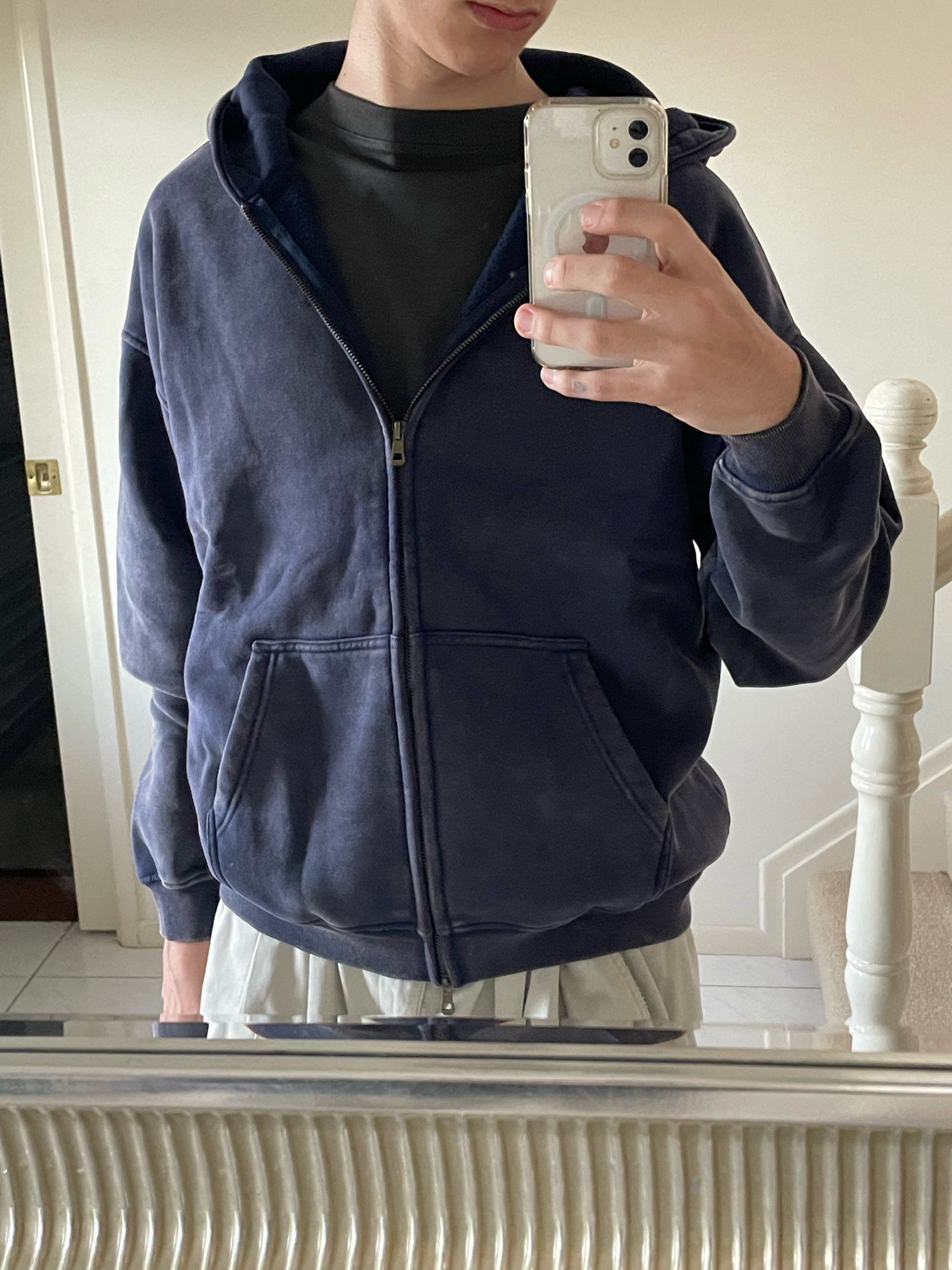 Designer × Japanese Brand Fleece Zipper Hoodie Size US S / EU 44-46 / 1 - 7 Thumbnail