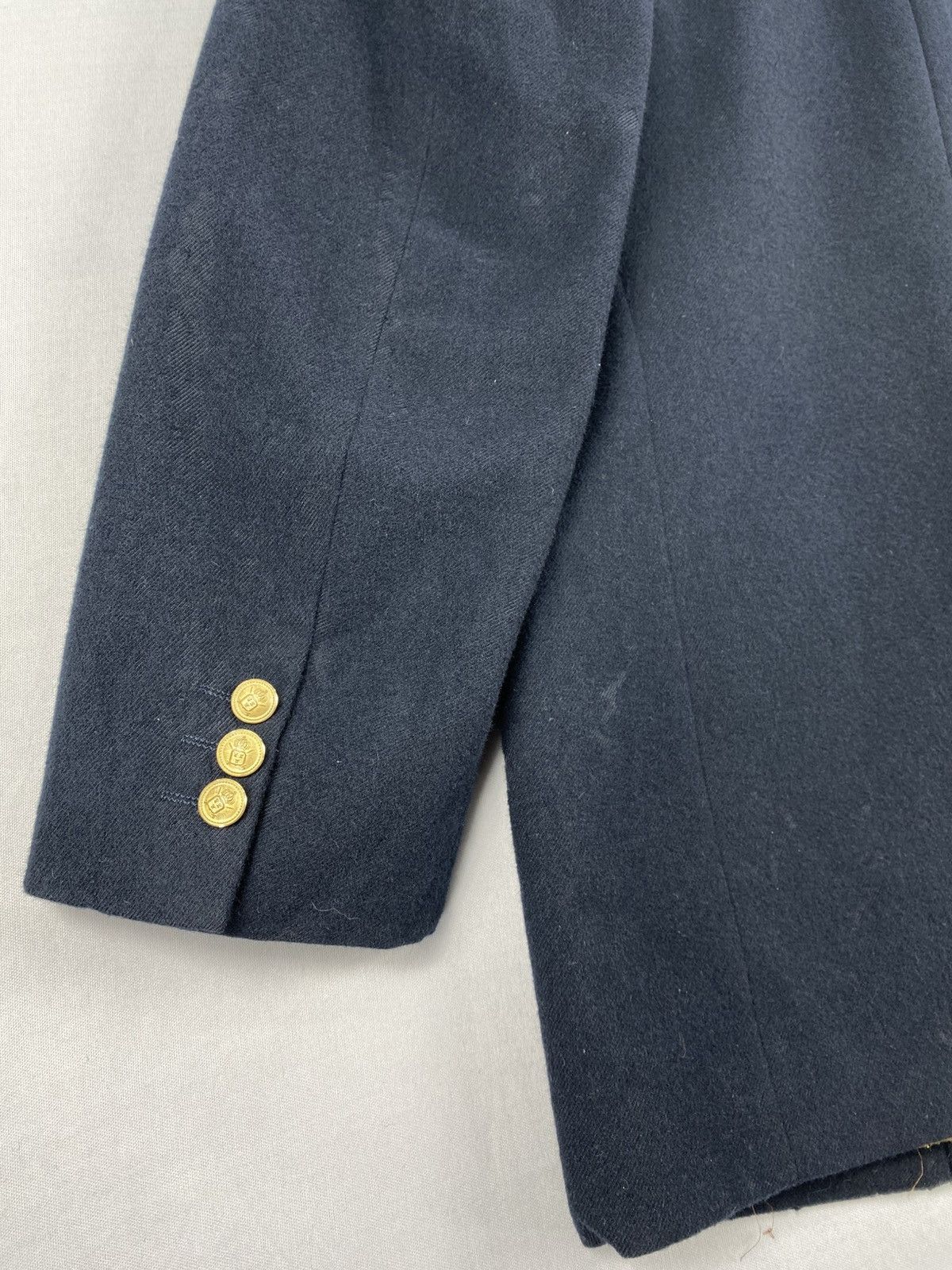 Japanese Brand Vintage Yohji Yamamoto Wool Coat Jacket Size US M / EU 48-50 / 2 - 6 Thumbnail
