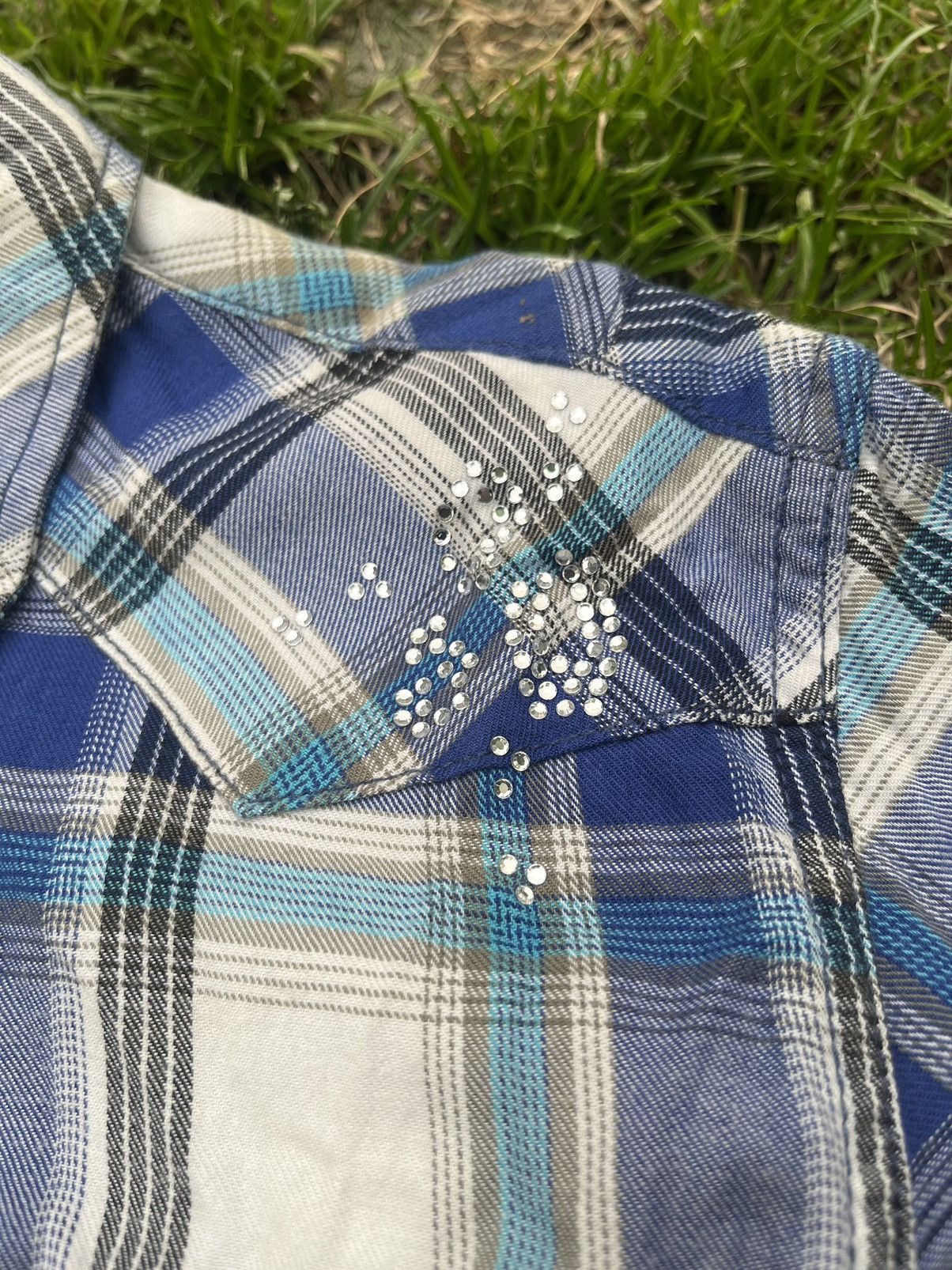 Japanese Brand Tornado Mart Double Pocket Button Up Shirt Vintage Size US L / EU 52-54 / 3 - 3 Thumbnail