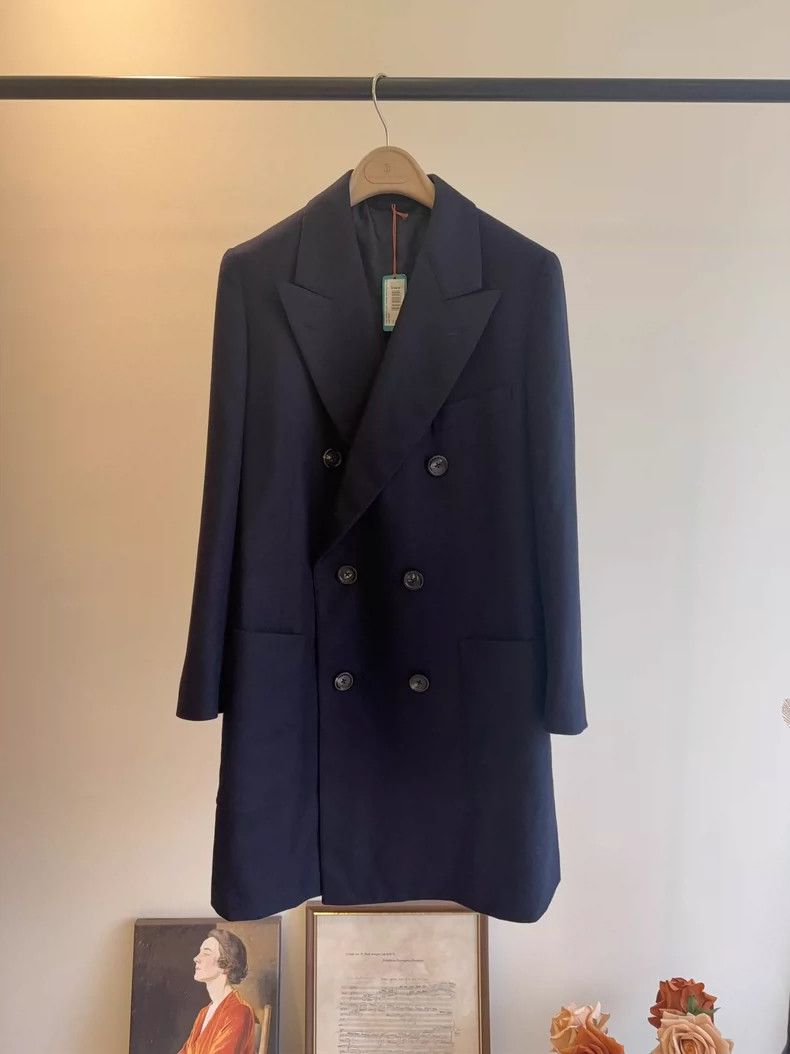 Loro Piana Loro Piana Double-Breasted Long Coat Size M / US 6-8 / IT 42-44 - 1 Thumbnail