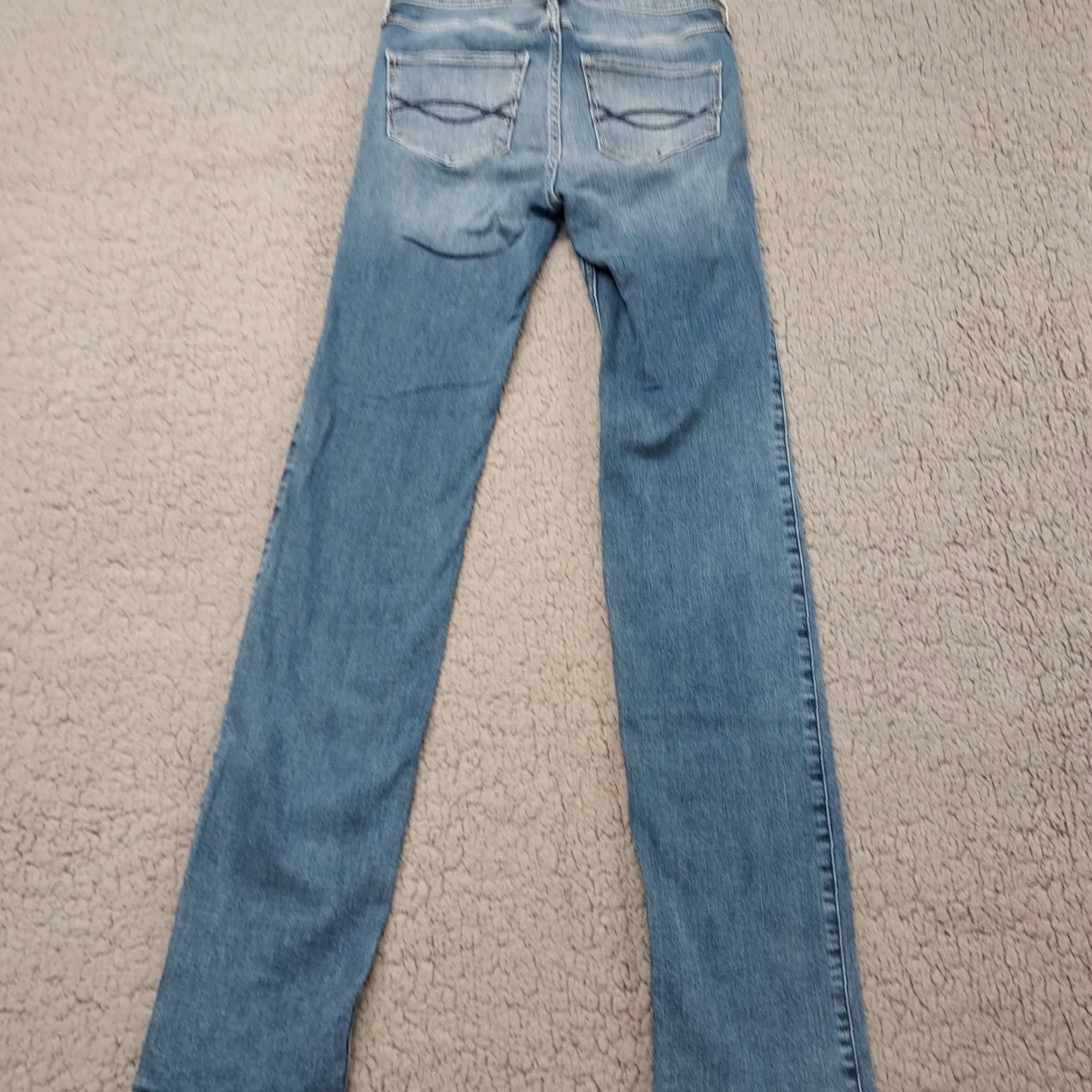 Abercrombie & Fitch Abercrombie & Fitch Skinny Jeans Womens 4L Blue Denim A&F Actual 26x31 Size 27" / US 4 / IT 40 - 3 Thumbnail