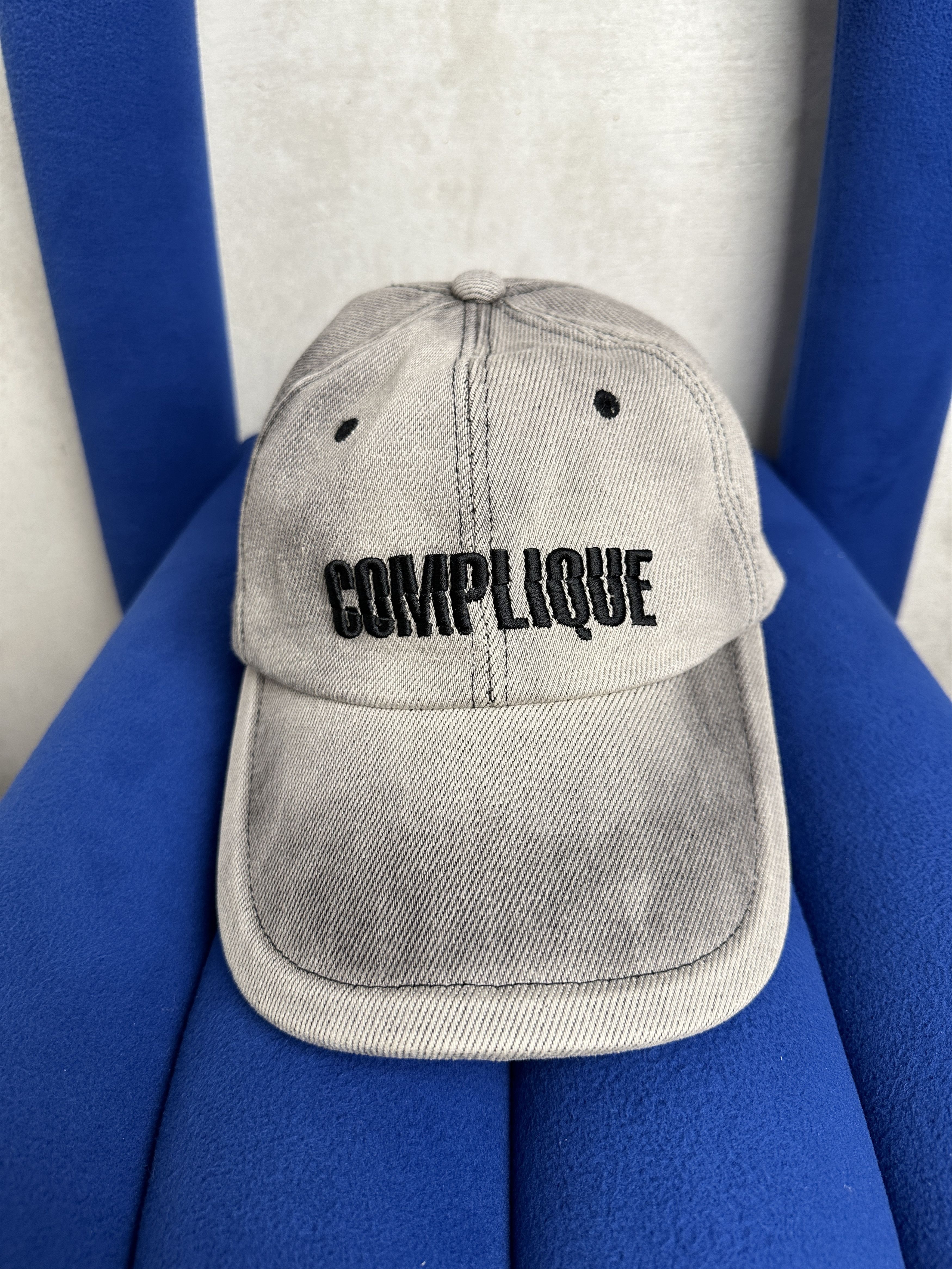 Juun.J JUUN.J Gray 'Complique' Cap Size ONE SIZE - 3 Thumbnail