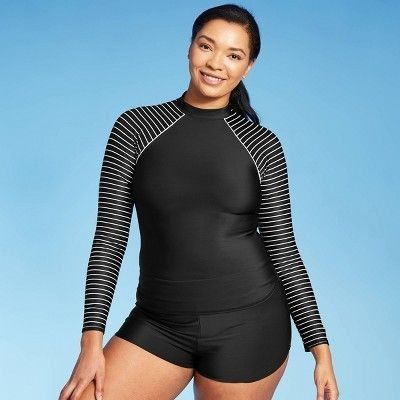 Other Women's Mock Neck Long Sleeve Rashguard Small Size S / US 4 / IT 40 - 1 Thumbnail