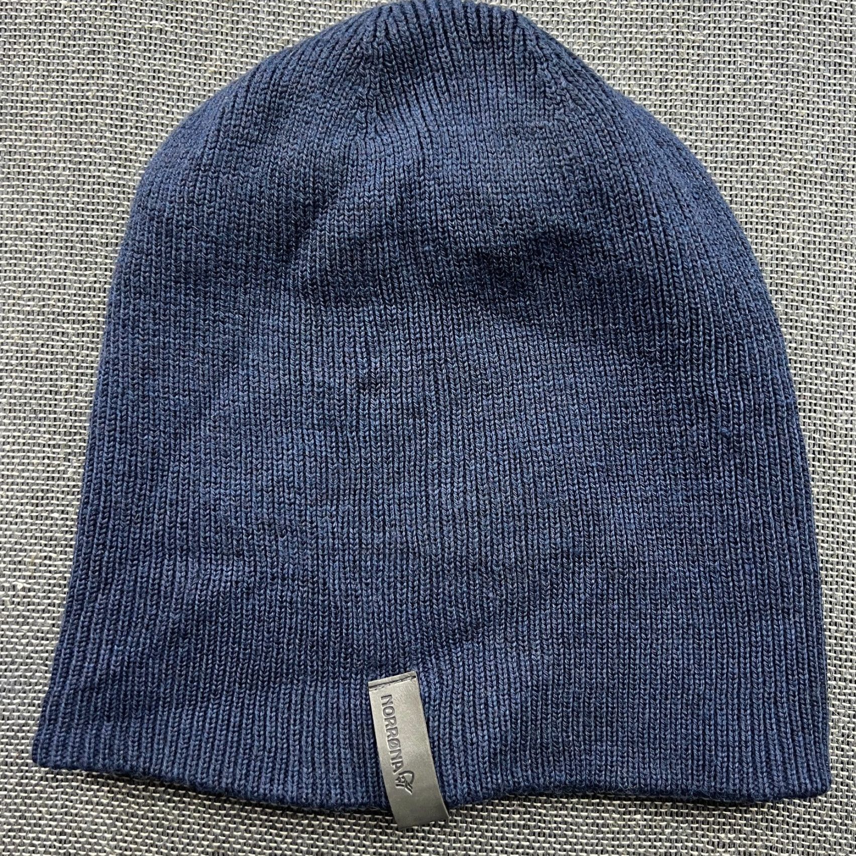 Vintage VINTAGE Norrona Beanie Hat One Size 100% Wool Blue Indigo Night Winter Adults Mens Womens Unisex Size ONE SIZE - 2 Thumbnail
