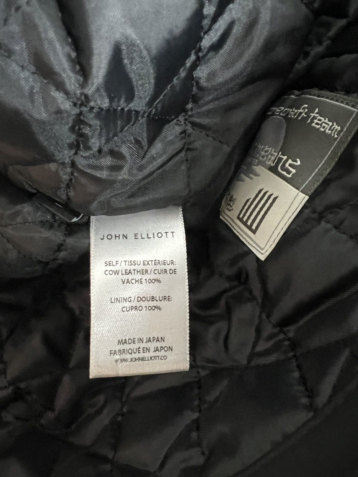 Blackmeans × John Elliott Leather Biker Perfecto Jacket Size US M / EU 48-50 / 2 - 10 Thumbnail