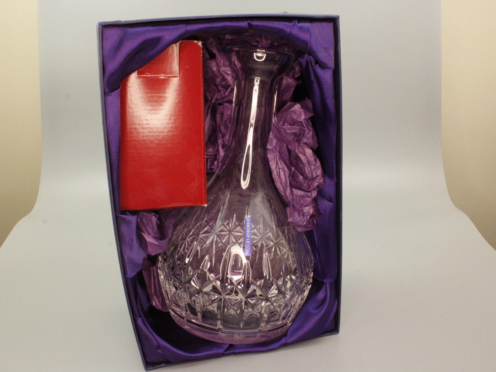Other Edinburgh Crystal Cut Glass Isla Decanter with Original Box Size ONE SIZE - 3 Thumbnail