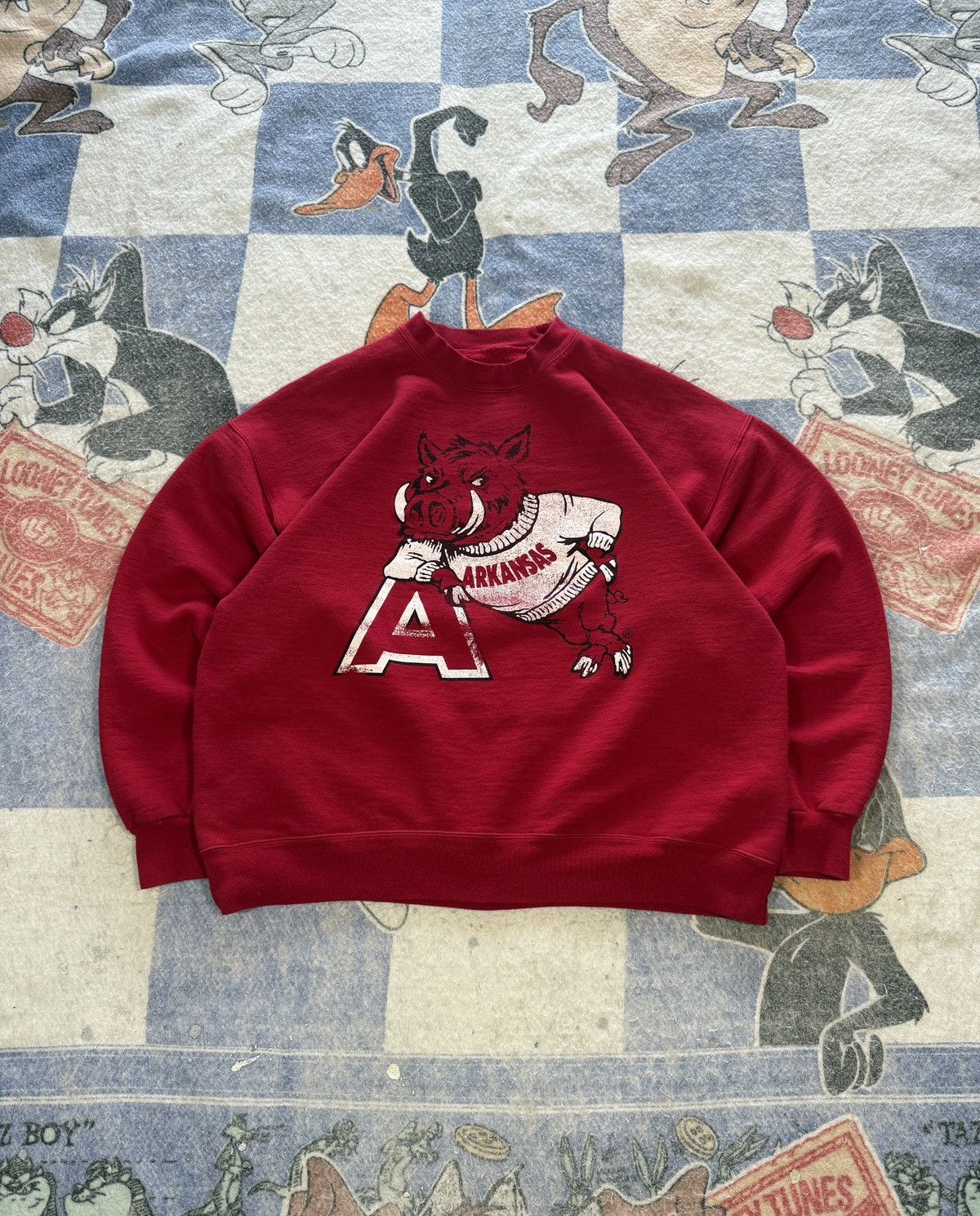 NCAA Arkansas razorback crewneck sweatshirt Size US L / EU 52-54 / 3 - 1 Thumbnail