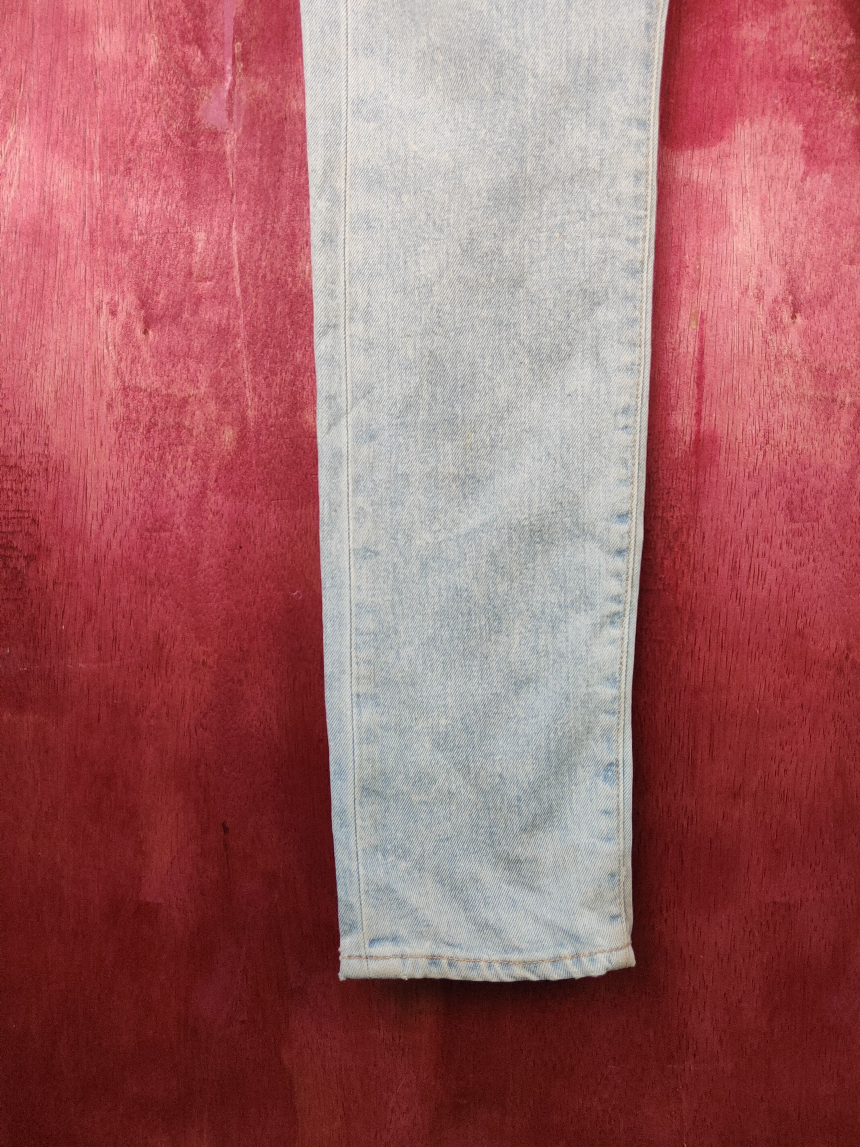 Levi's 519 Levi's Blue Faded vintage Skinny Denim #S1413 Size US 32 / EU 48 - 4 Thumbnail
