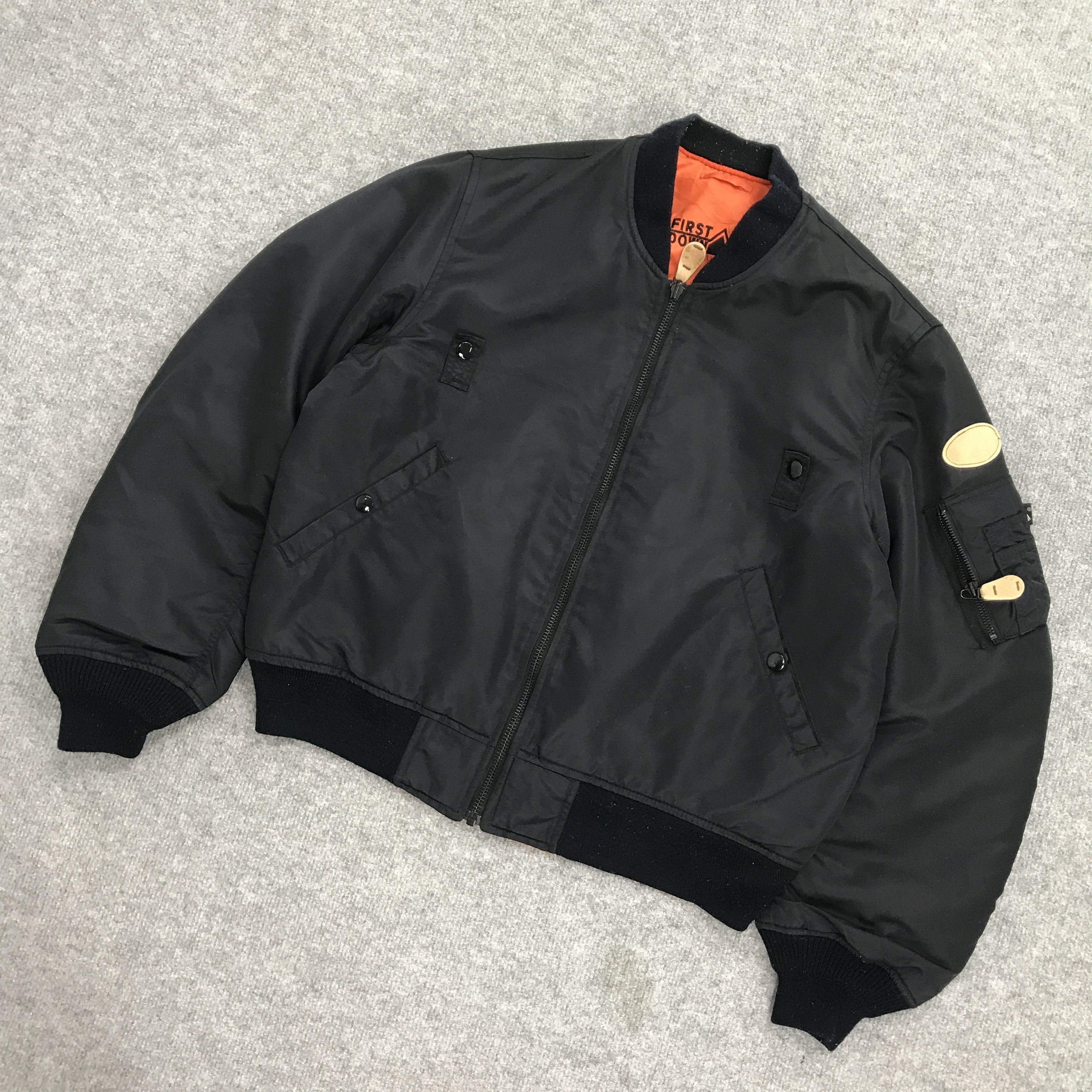 Other FIRST BROWN BOMBER JACKET ZIPPER JACKET Size US M / EU 48-50 / 2 - 2 Thumbnail