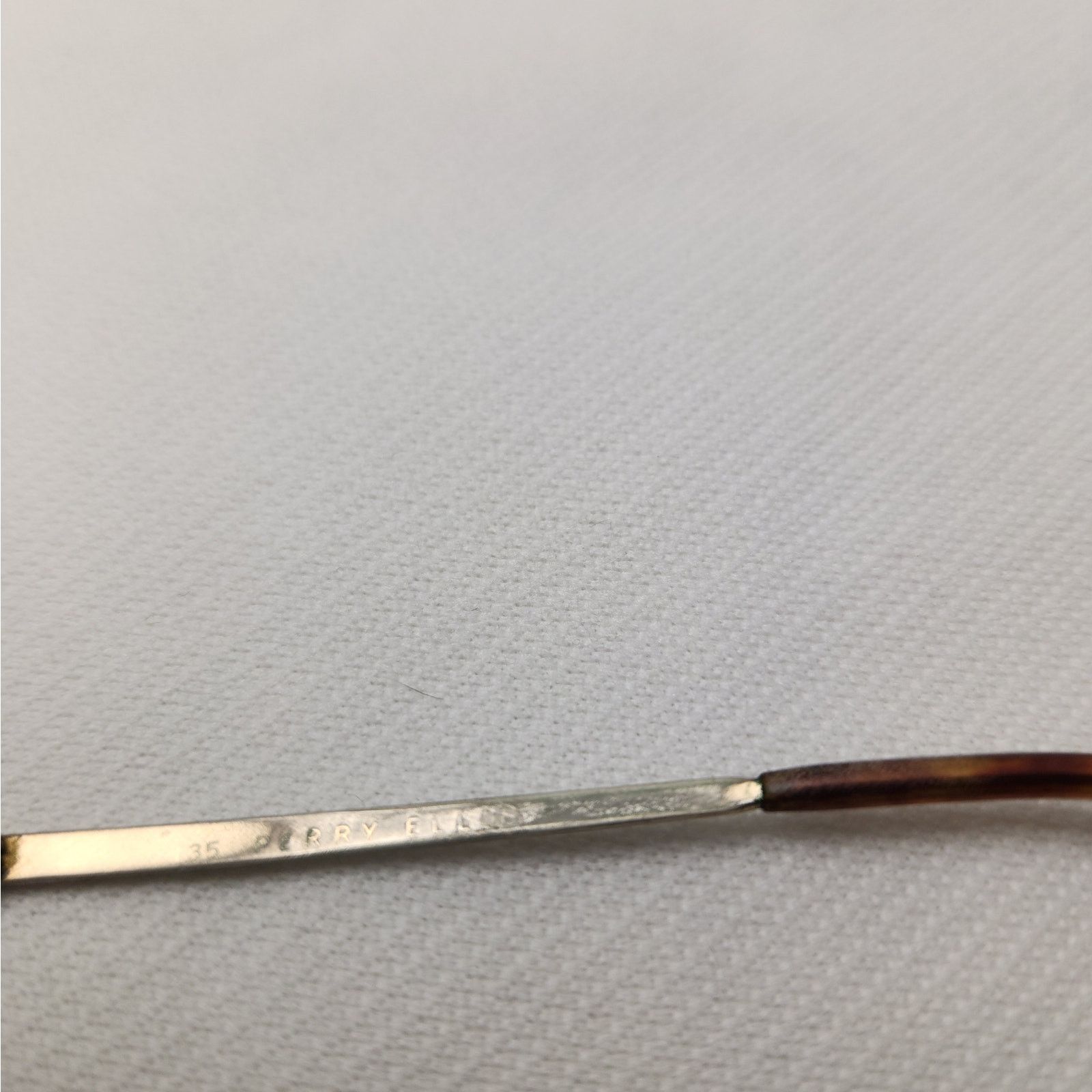 Perry Ellis Vintage Perry Ellis Glasses Frames Silver Round Oval Women's Size ONE SIZE - 6 Thumbnail