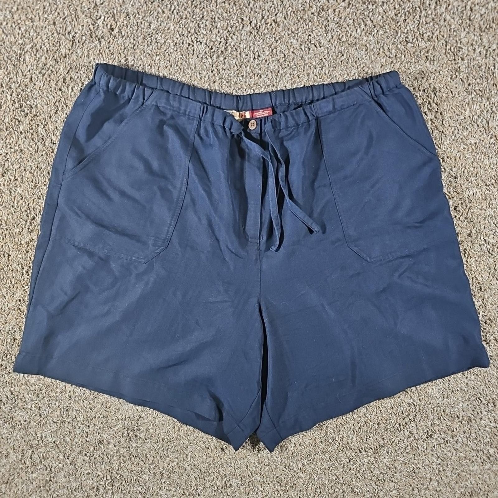 Other Caribbean Joe Shorts Womens 2X Drawstring Vacation Beachwear Size 42" / US 20 - 1 Thumbnail