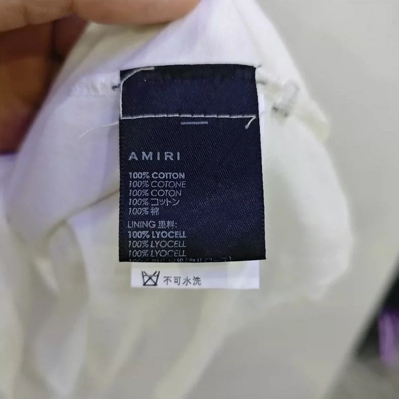 Amiri Amiri Wes lang artist co-branded 22aw death blood skull sho Size US M / EU 48-50 / 2 - 6 Thumbnail