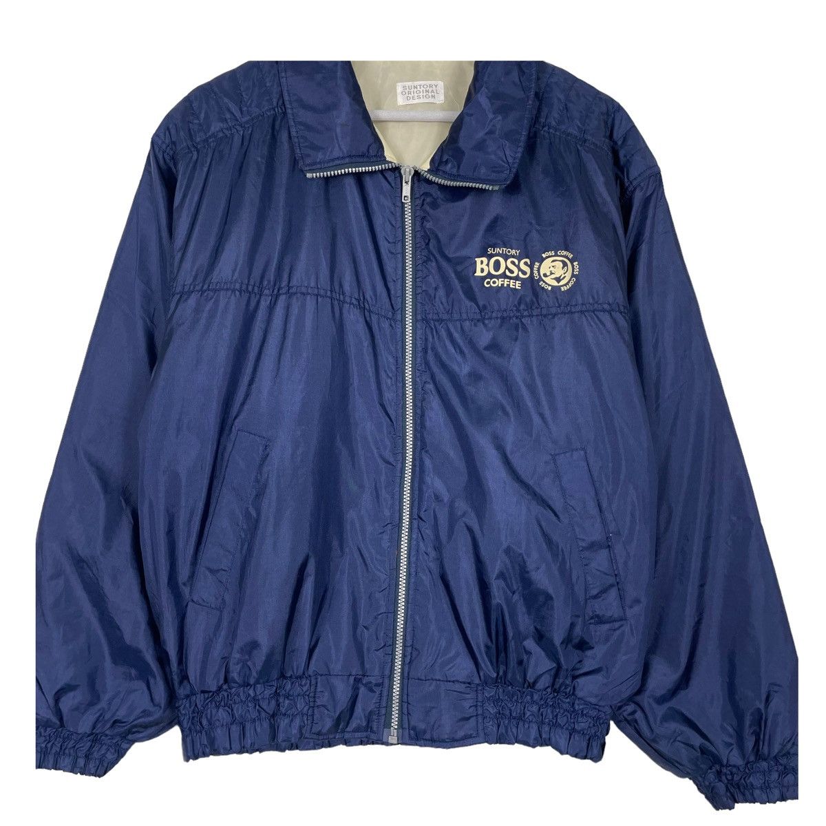 Japanese Brand × Vintage 💥SUNTORY COFFEE JAPAN BIG LOGO BOMBER JACKET Size US L / EU 52-54 / 3 - 6 Thumbnail