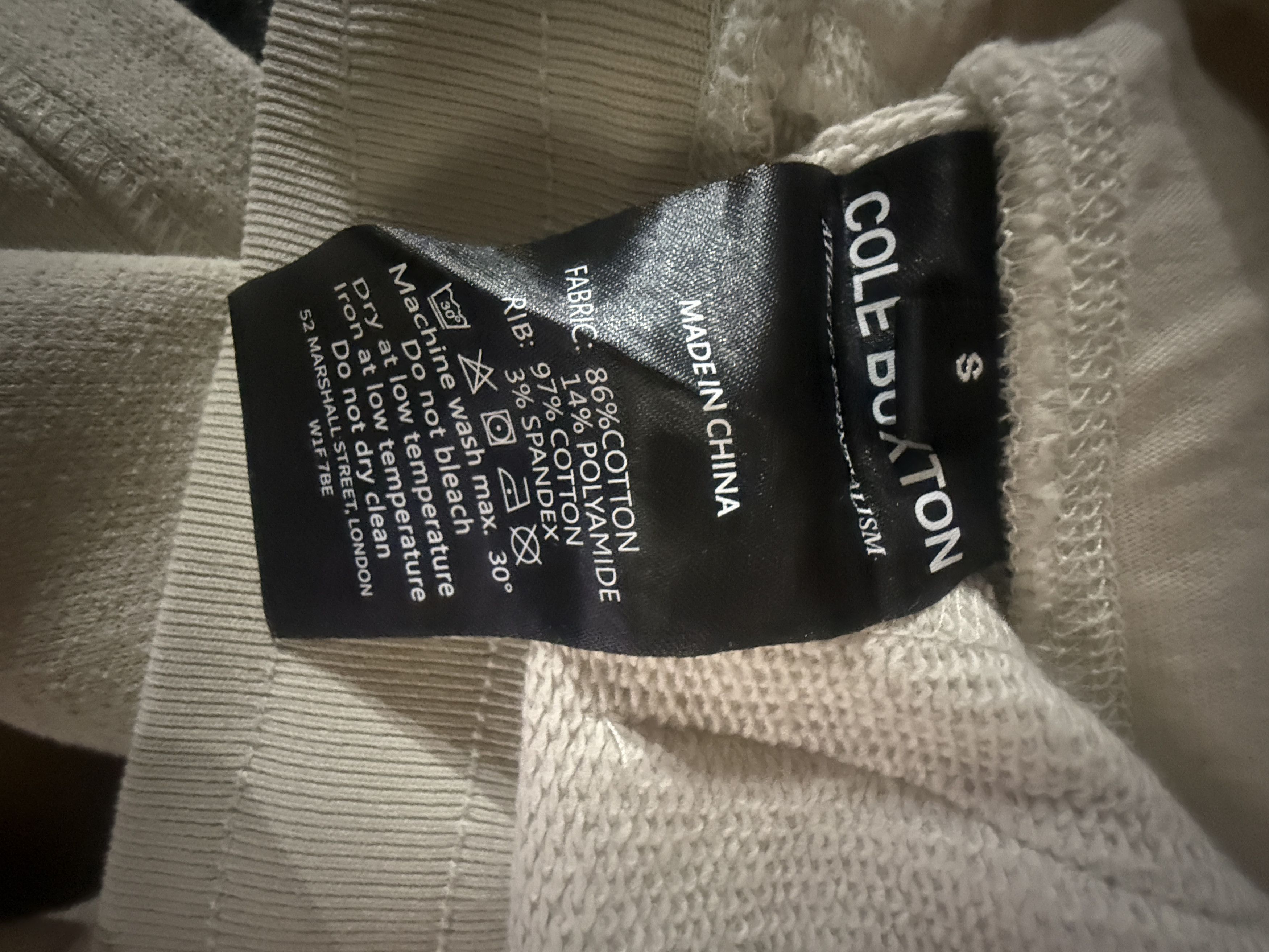 Cole Buxton Pilled Mini Logo Lounge Pants Size US 30 / EU 46 - 8 Thumbnail
