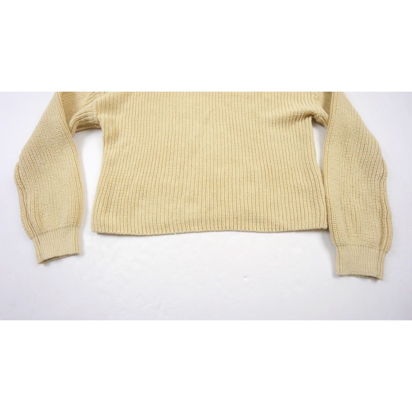 Vintage VINTAGE BP Women's Sweater Pullover Knit Crewneck S All Seasons Beige Casual Size S / US 4 / IT 40 - 3 Thumbnail