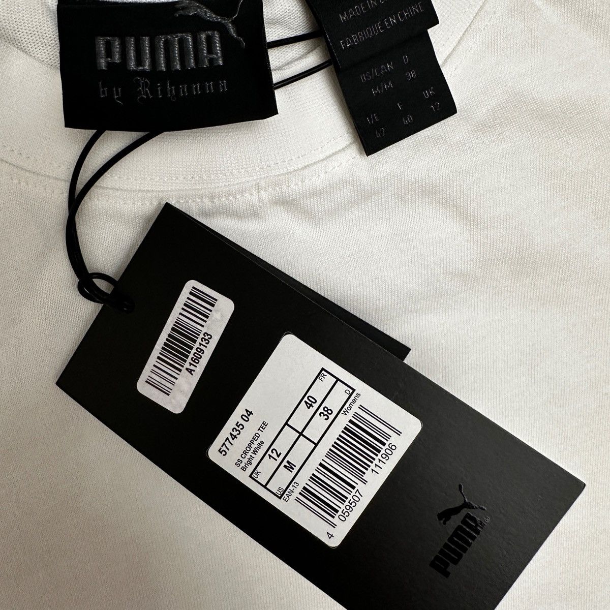 Fenty × Puma FENTY x PUMA by Rihanna "WETT-SHIRT" Cropped Tee Size M Size M / US 6-8 / IT 42-44 - 3 Thumbnail